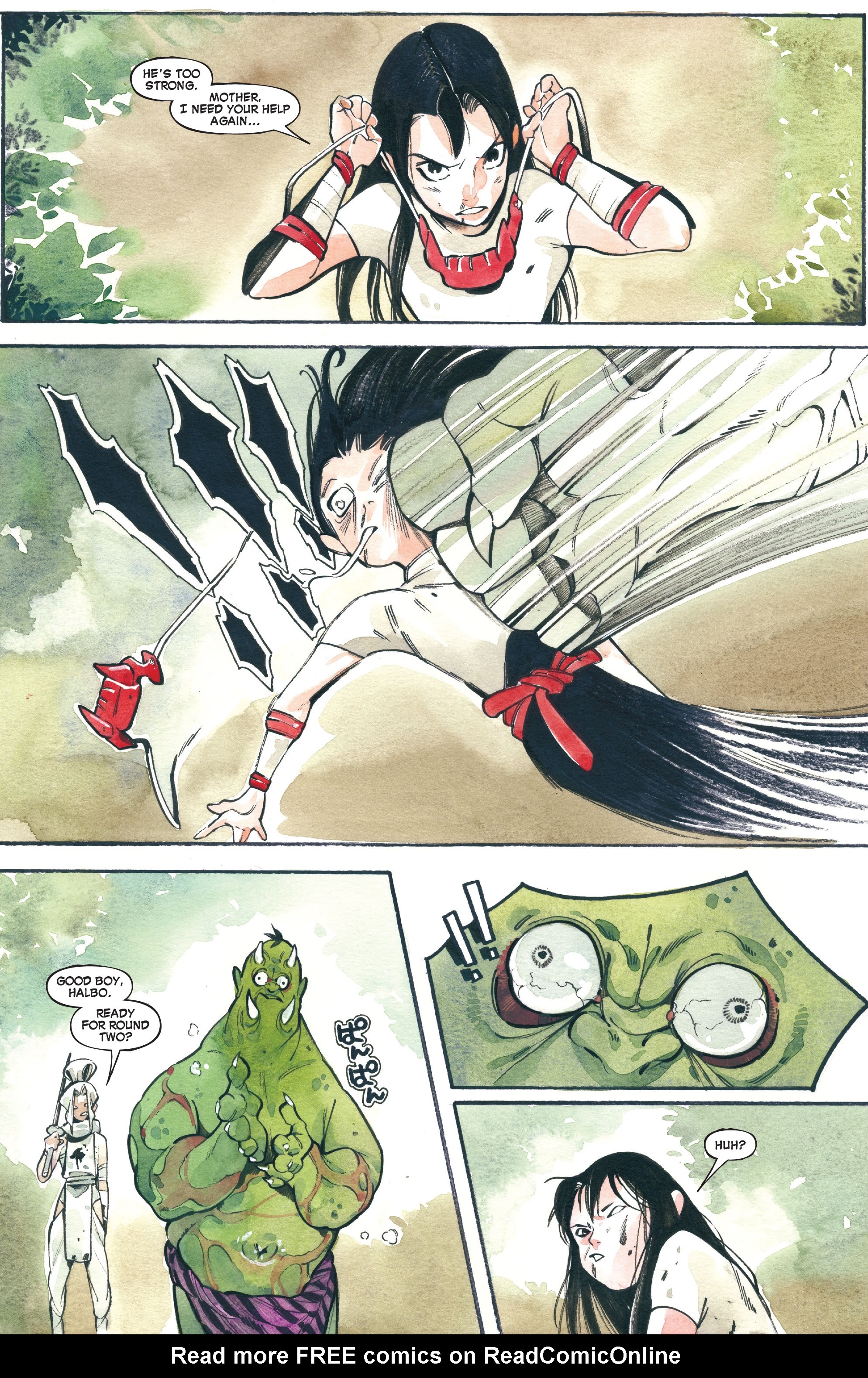 Read online Demon Days: Blood Feud comic -  Issue #1 - 12