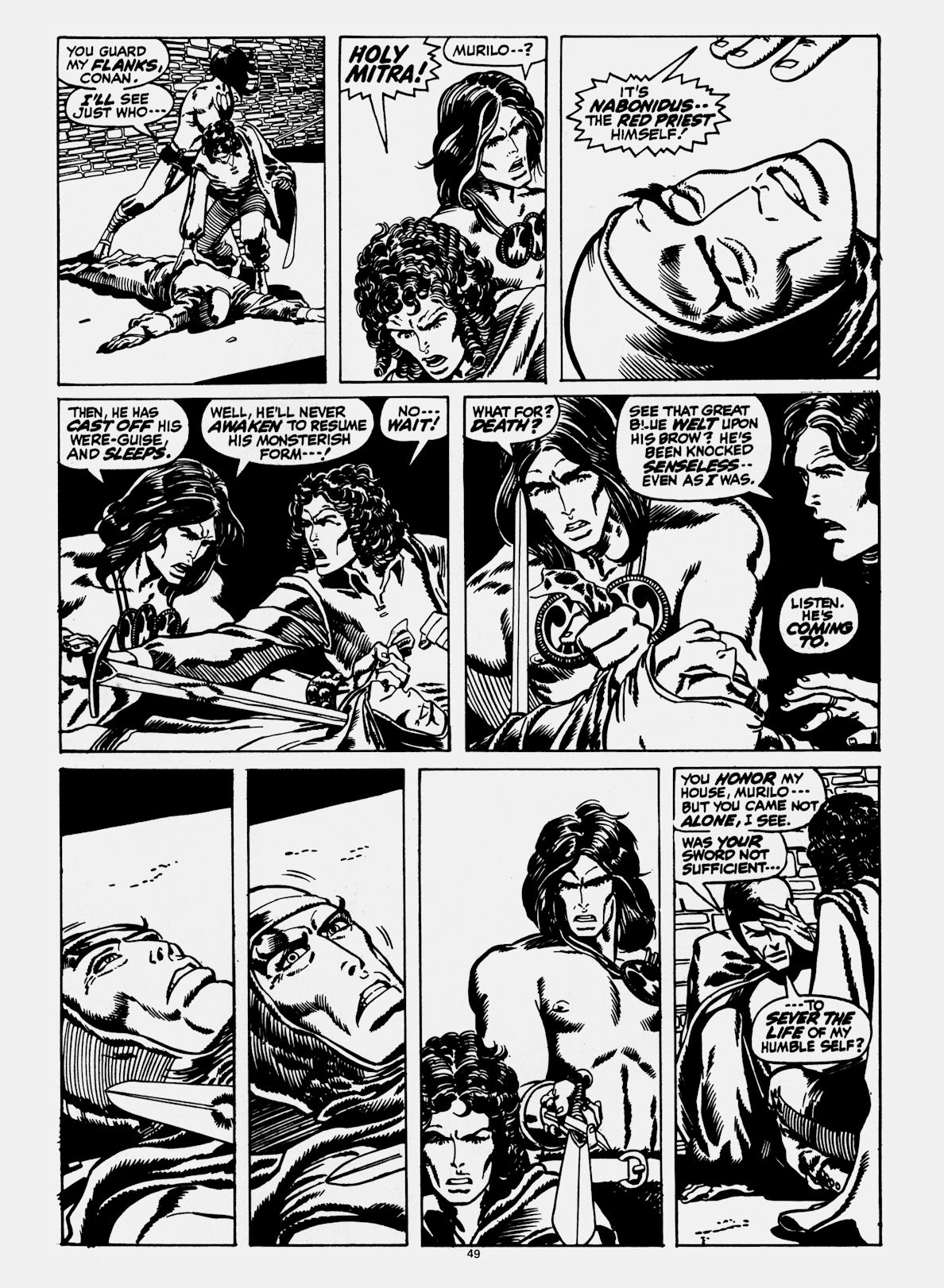Read online Conan Saga comic -  Issue #04 - 49
