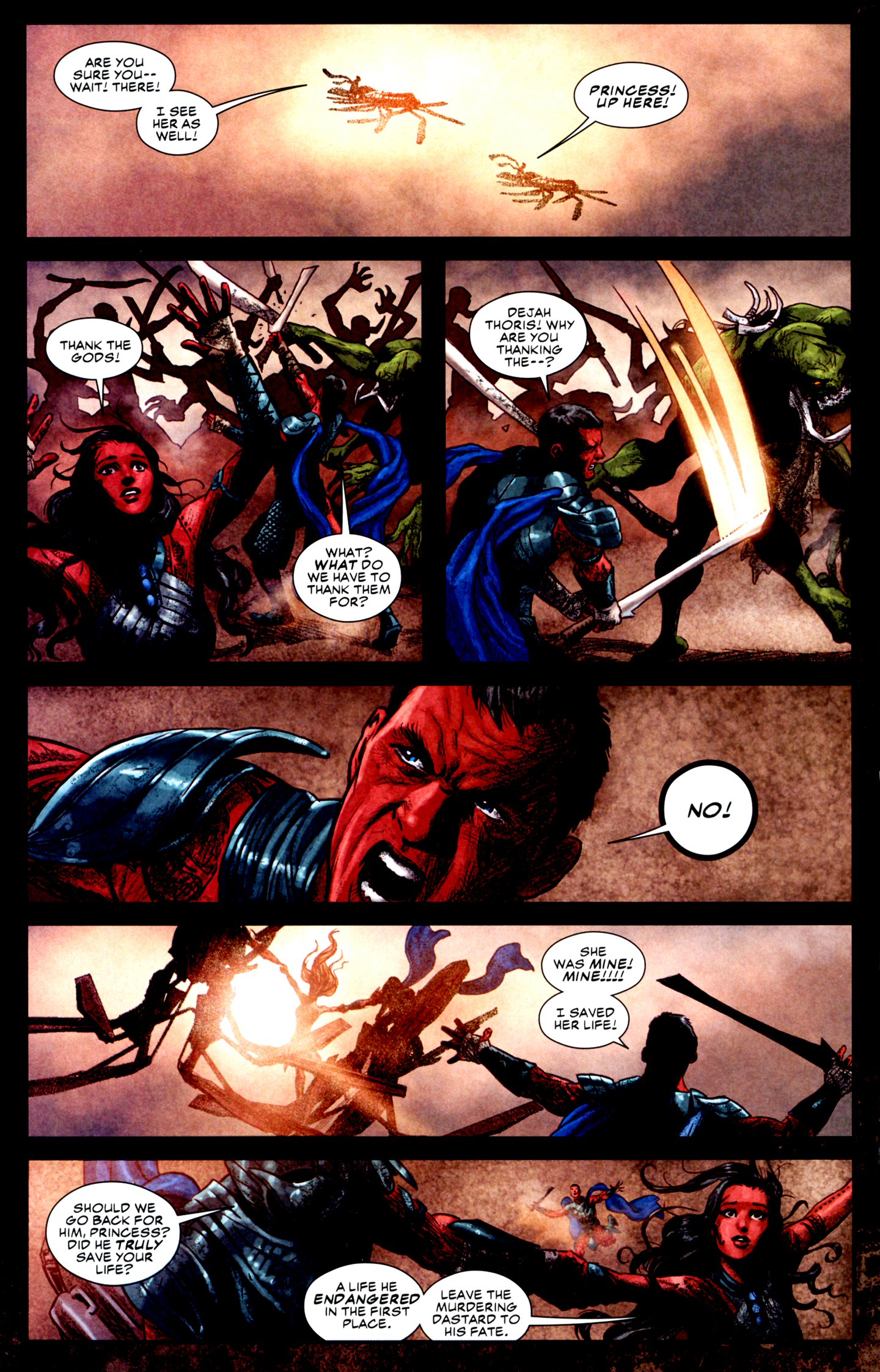 Read online John Carter: The World of Mars comic -  Issue # _TPB - 82
