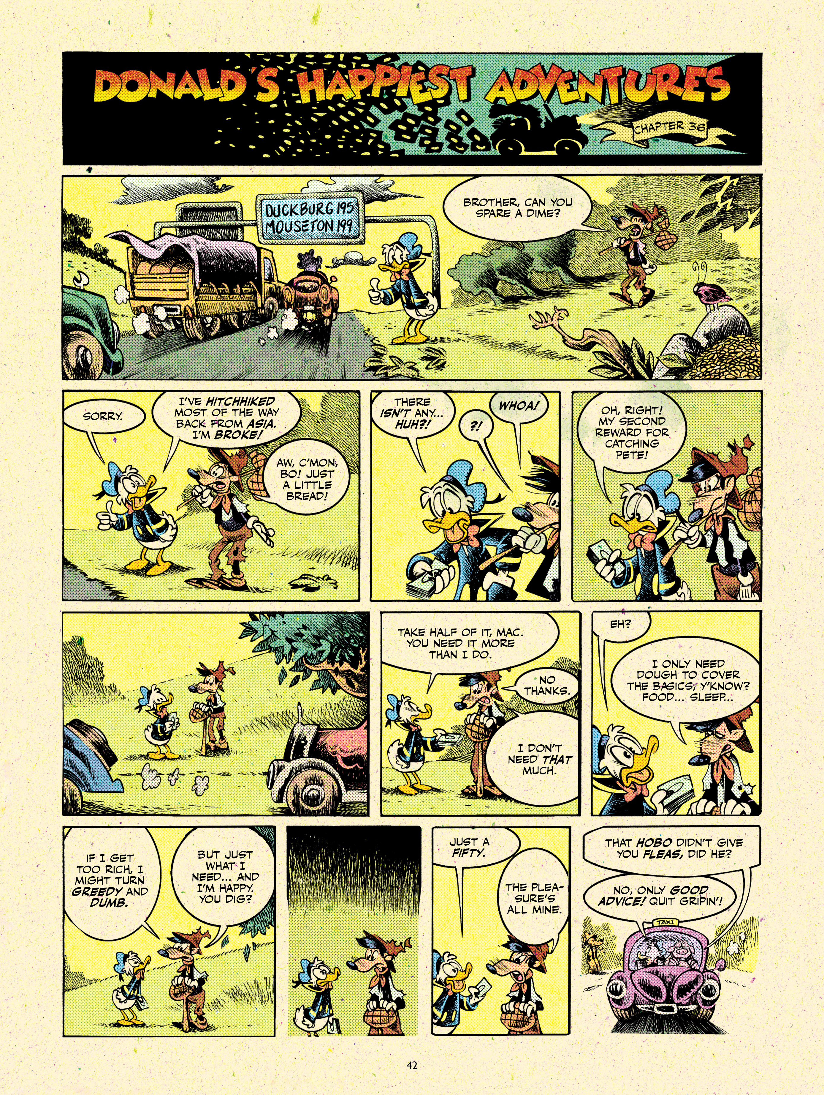 Read online Walt Disney's Donald Duck: Donald's Happiest Adventures comic -  Issue # Full - 42