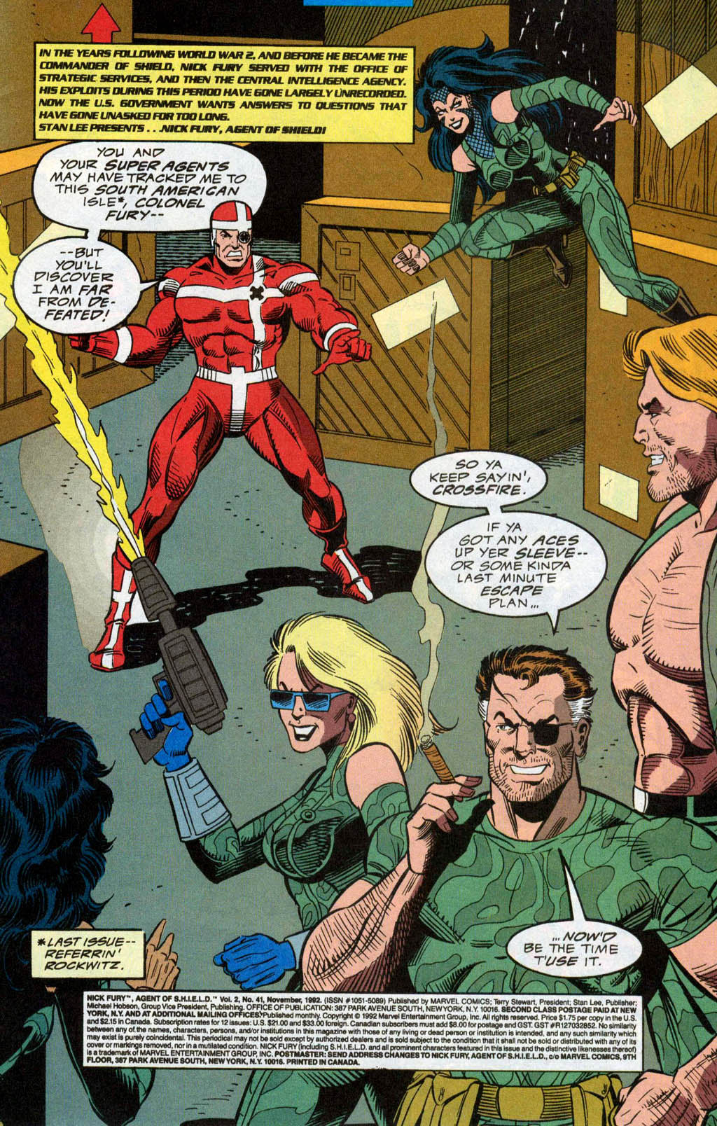 Read online Nick Fury, Agent of S.H.I.E.L.D. comic -  Issue #41 - 2