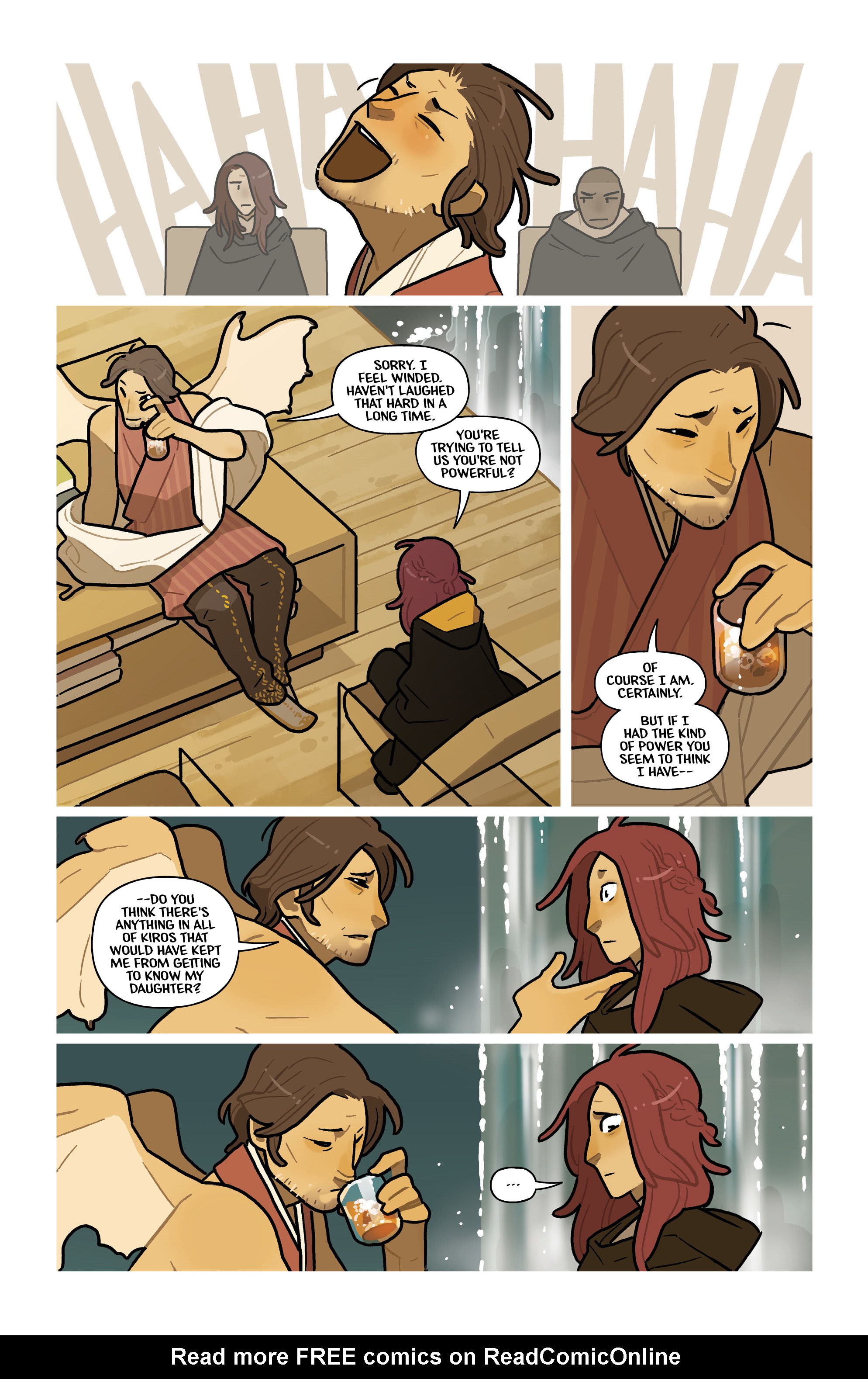 Read online Black Cloak comic -  Issue #5 - 6