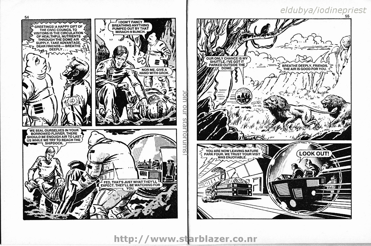 Read online Starblazer comic -  Issue #184 - 29