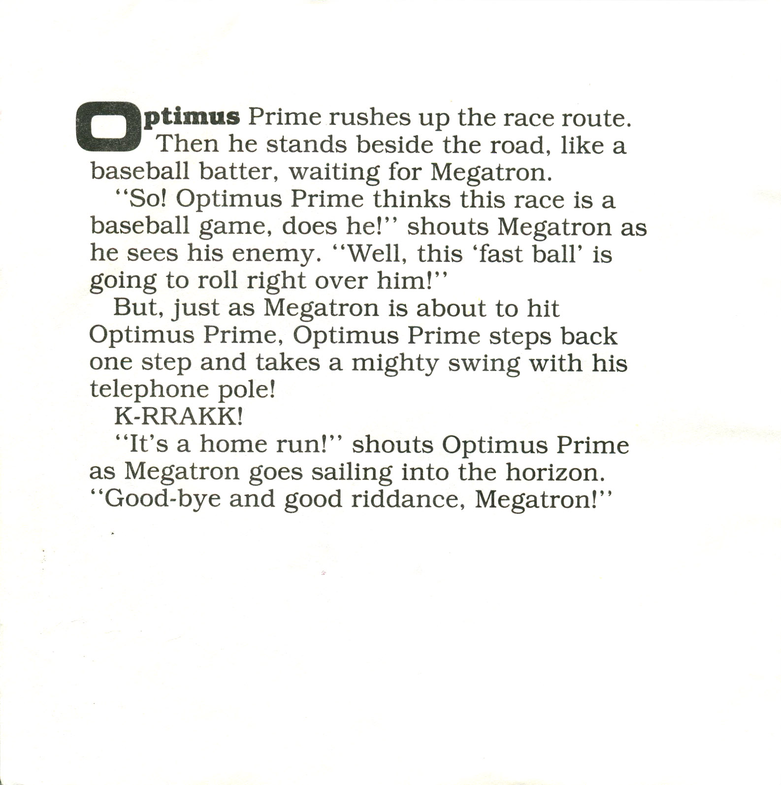 Read online The Transformers: The Great Car Rally comic -  Issue # Full - 31