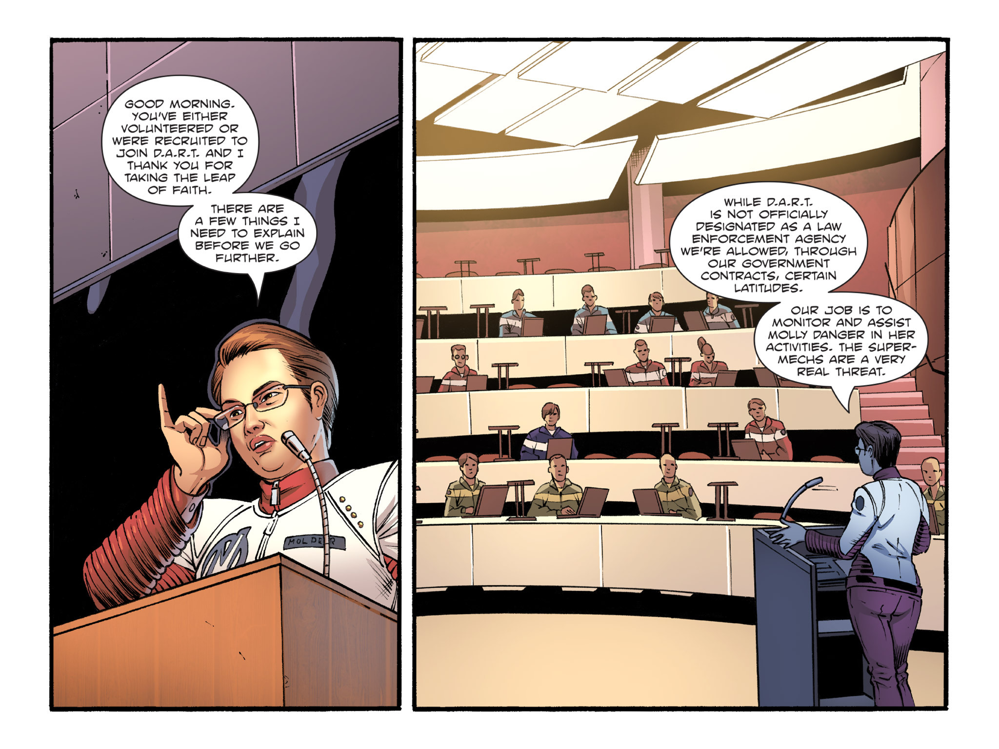 Read online Molly Danger: Digital comic -  Issue #3 - 37