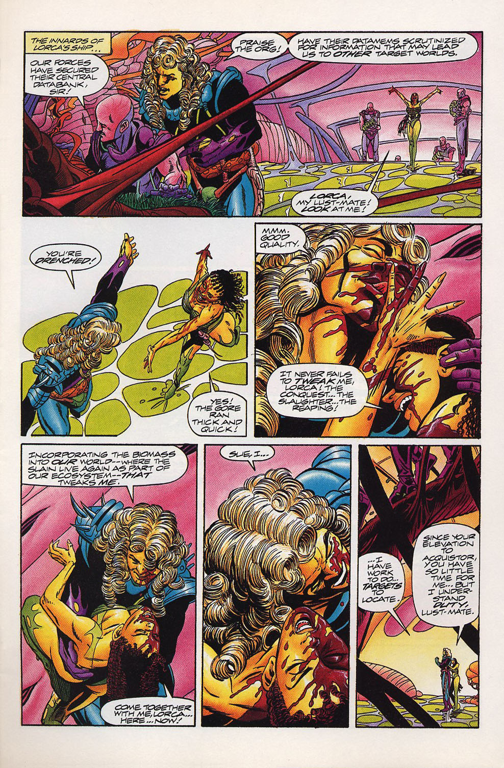 Read online Warriors of Plasm comic -  Issue #1 - 6