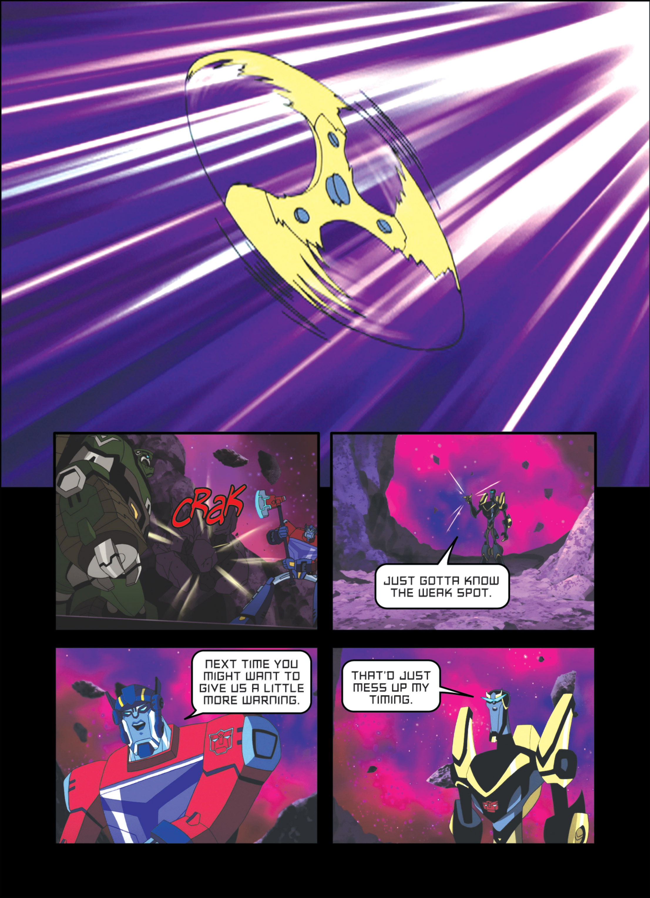 Read online Transformers Animated comic -  Issue #1 - 16
