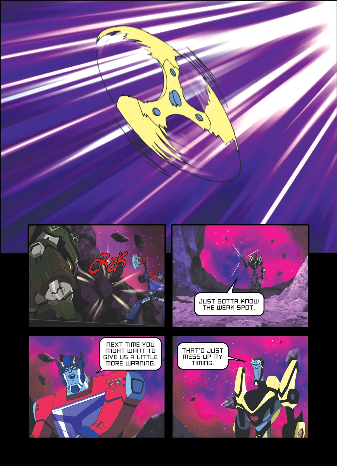 Transformers Animated issue 1 - Page 16