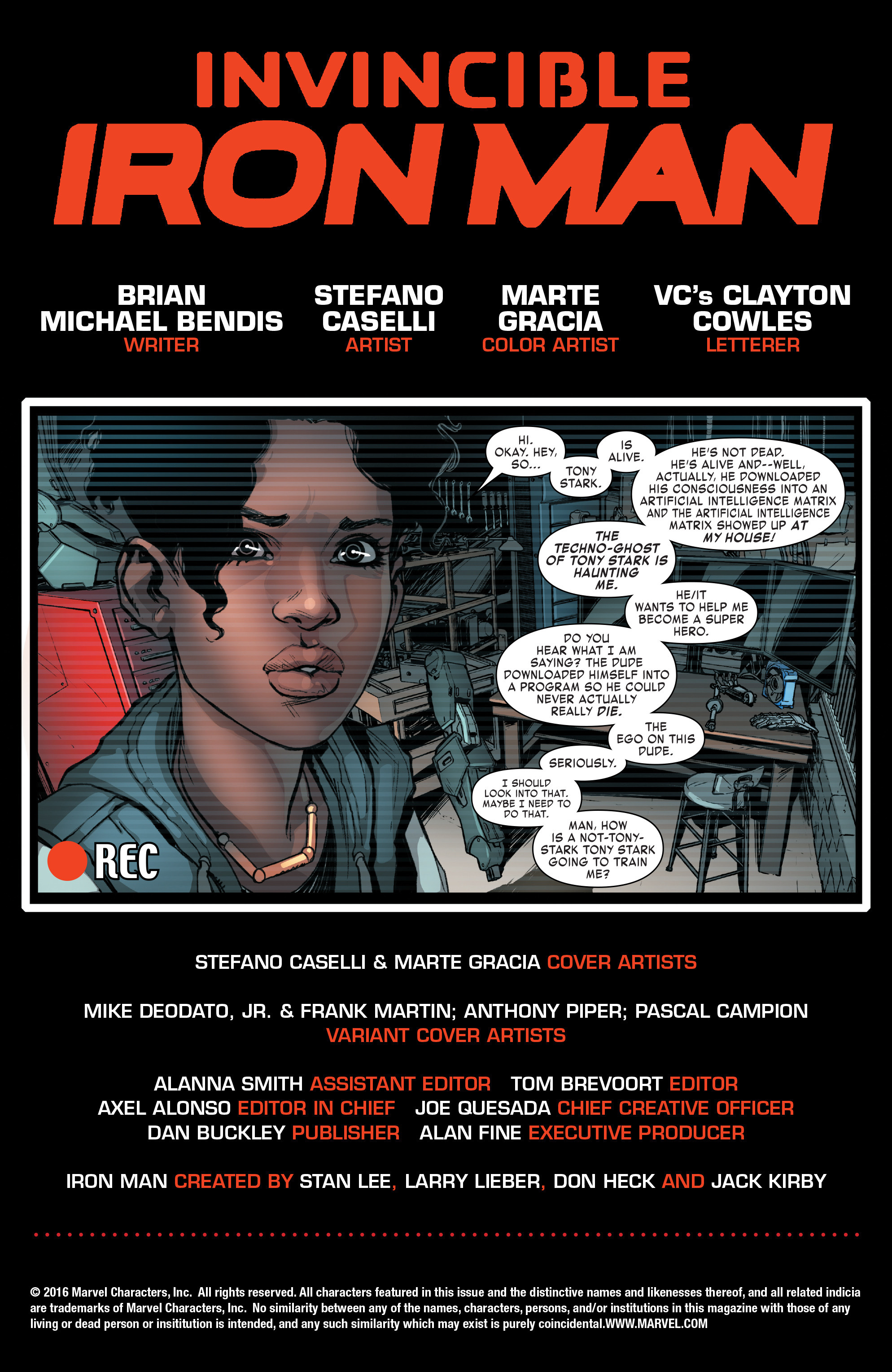 Read online Invincible Iron Man (2016) comic -  Issue #2 - 2