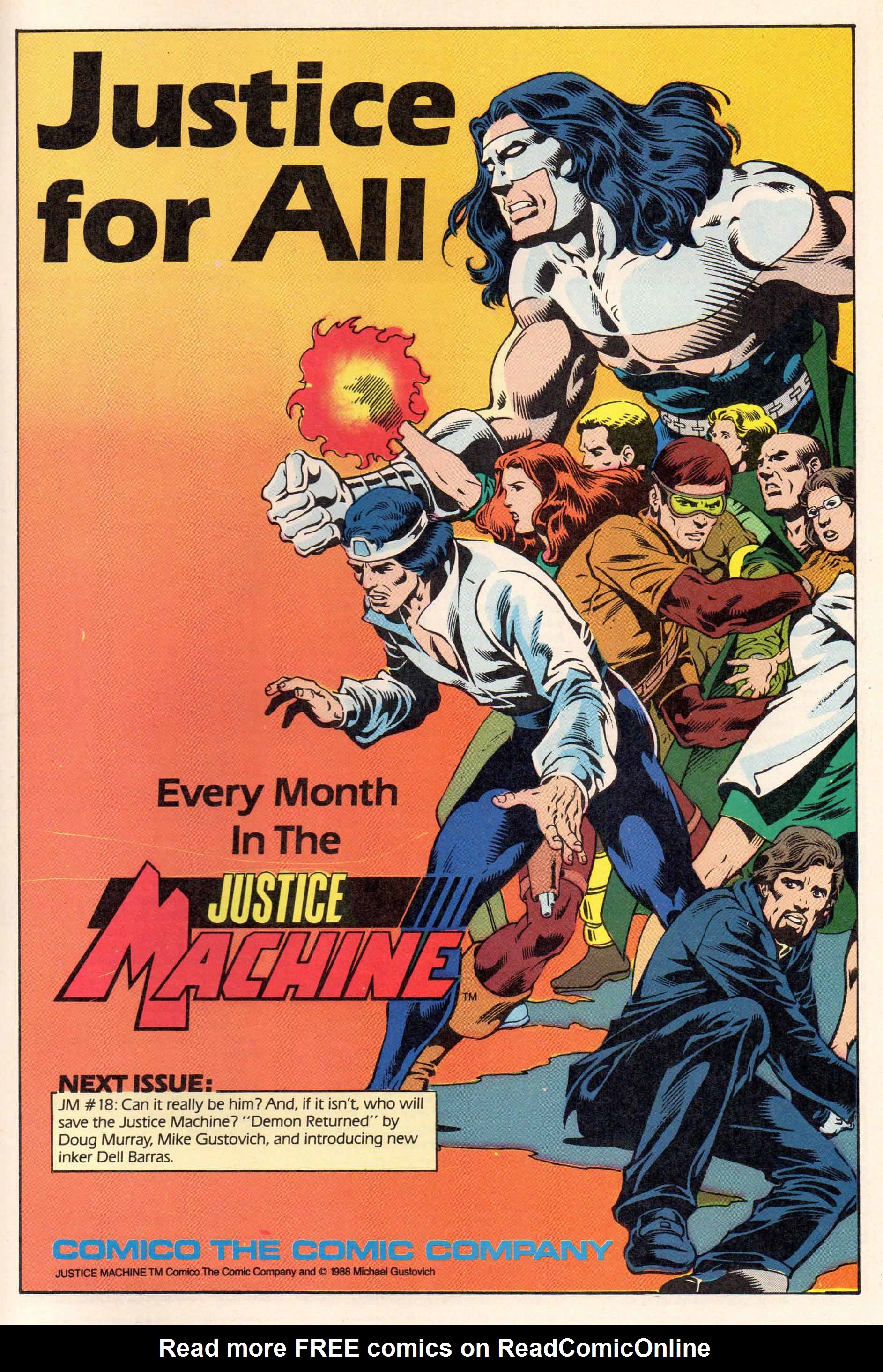 Read online Justice Machine comic -  Issue #17 - 32