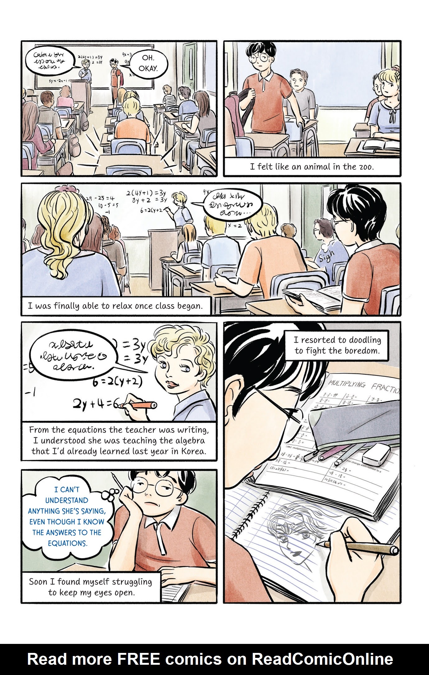 Read online Almost American Girl: An Illustrated Memoir comic -  Issue # TPB (Part 1) - 69