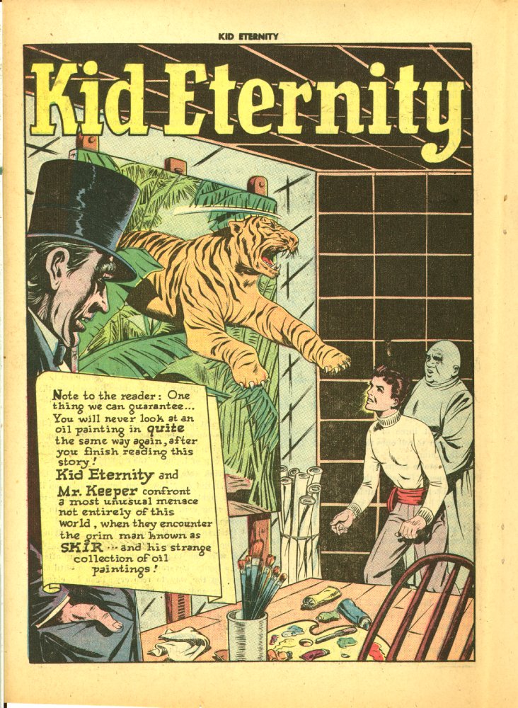 Read online Kid Eternity (1946) comic -  Issue #9 - 36