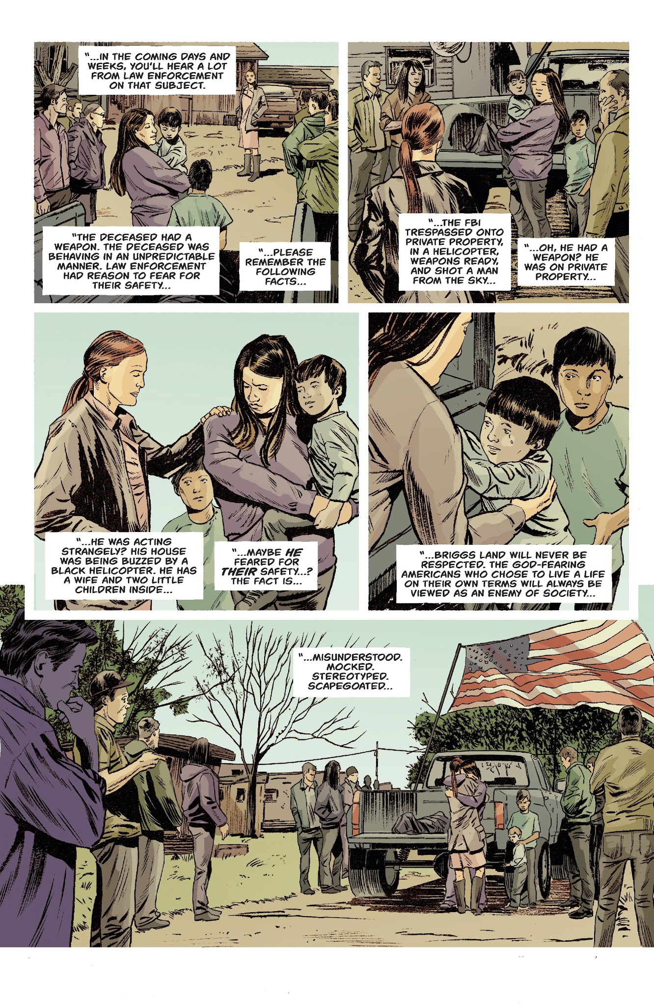 Read online Briggs Land: Lone Wolves comic -  Issue #3 - 25
