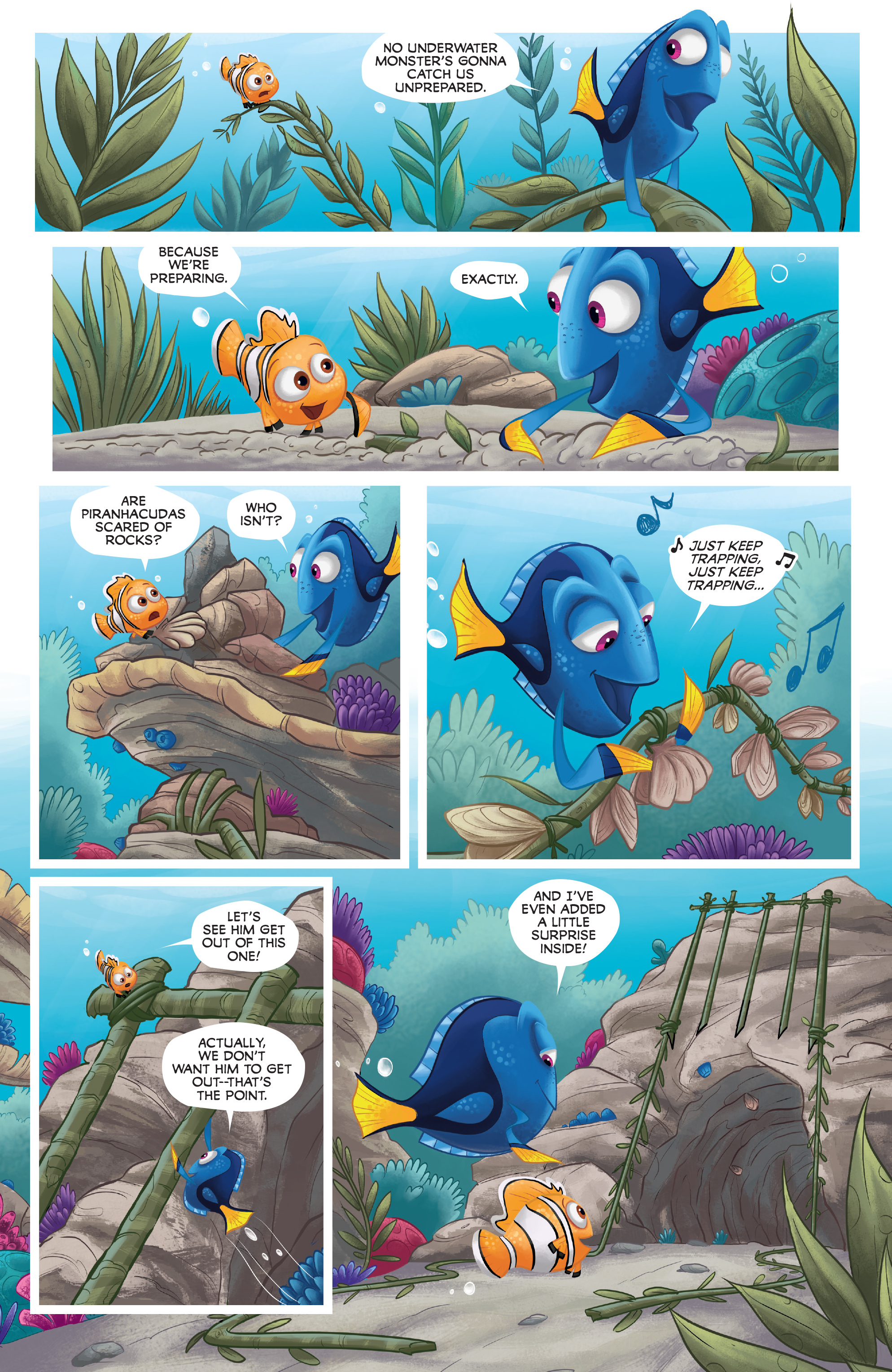 Read online Disney Pixar Finding Dory comic -  Issue #4 - 15