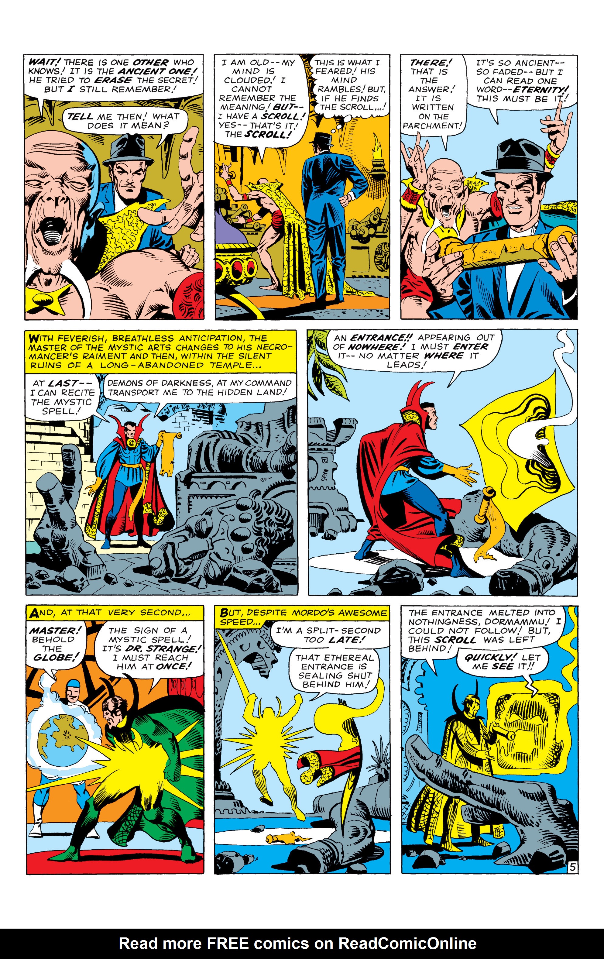 Read online Marvel Masterworks: Doctor Strange comic -  Issue # TPB 1 (Part 3) - 47