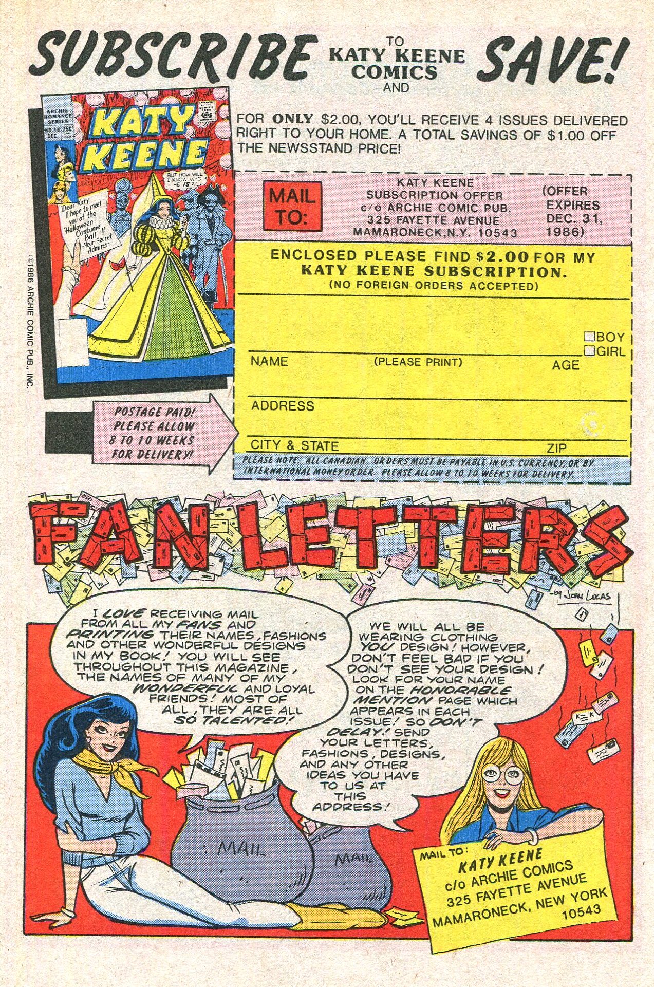 Read online Katy Keene (1983) comic -  Issue #18 - 26
