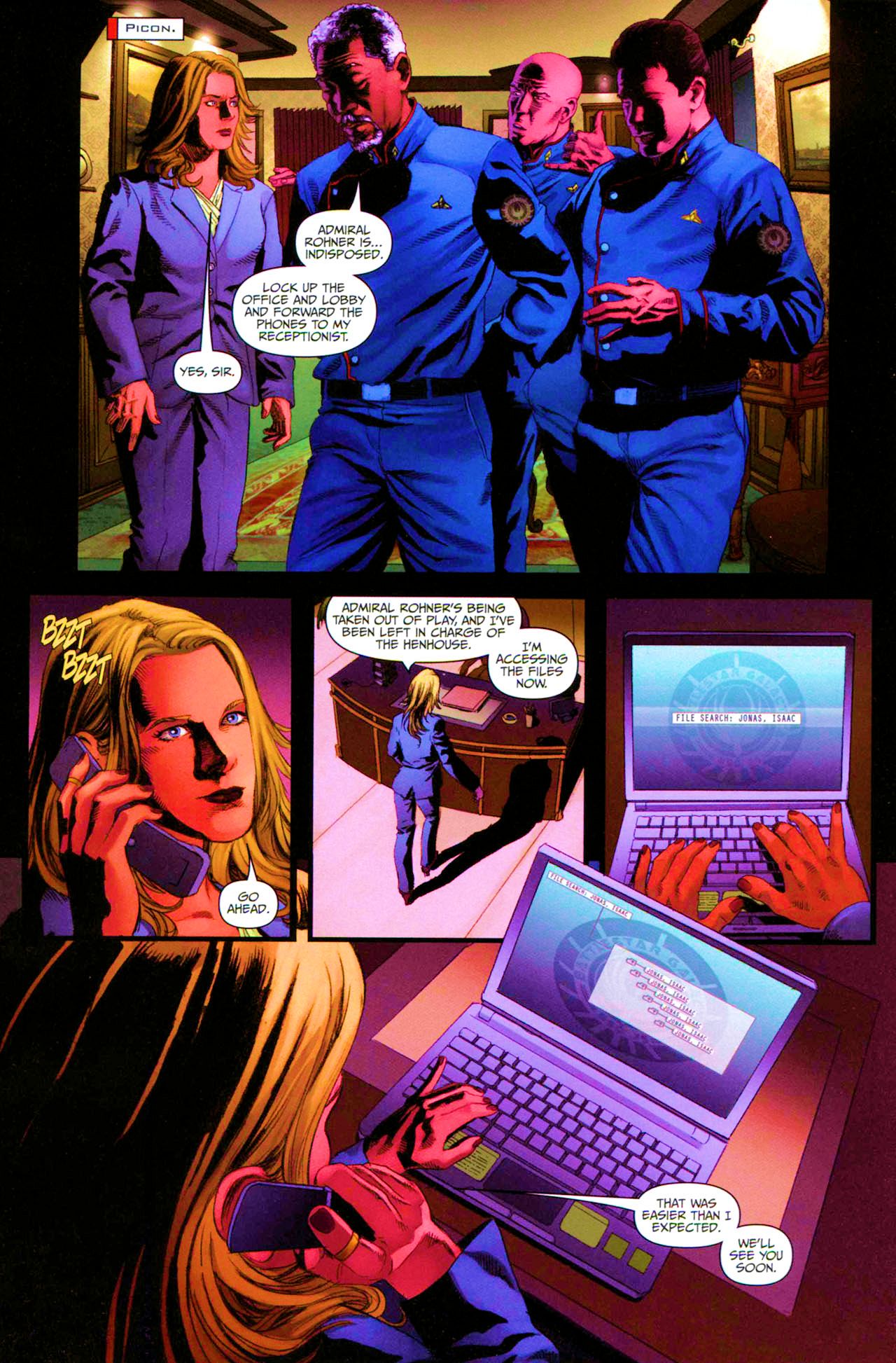 Read online Battlestar Galactica: Season Zero comic -  Issue #11 - 11