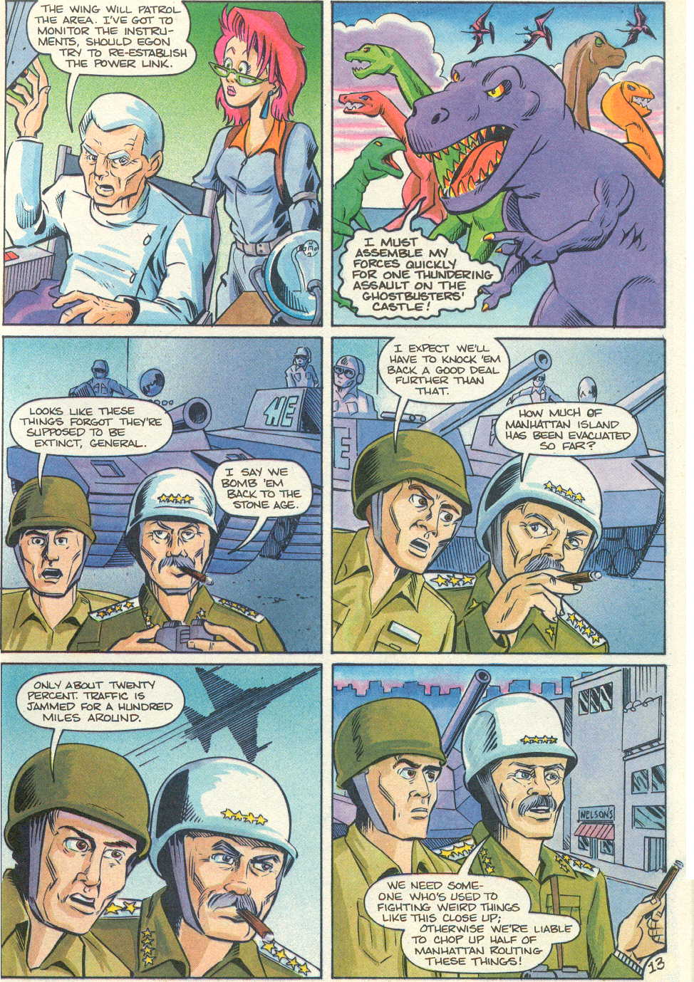 Read online Real Ghostbusters comic -  Issue #22 - 17