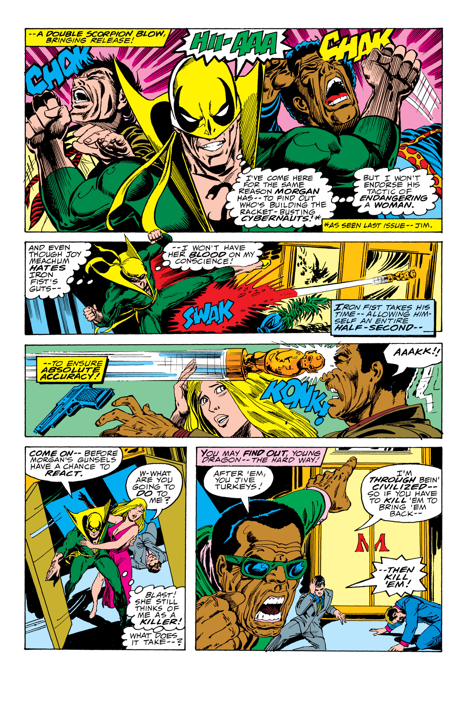 Read online Power Man and Iron Fist Epic Collection: Heroes For Hire comic -  Issue # TPB (Part 1) - 76