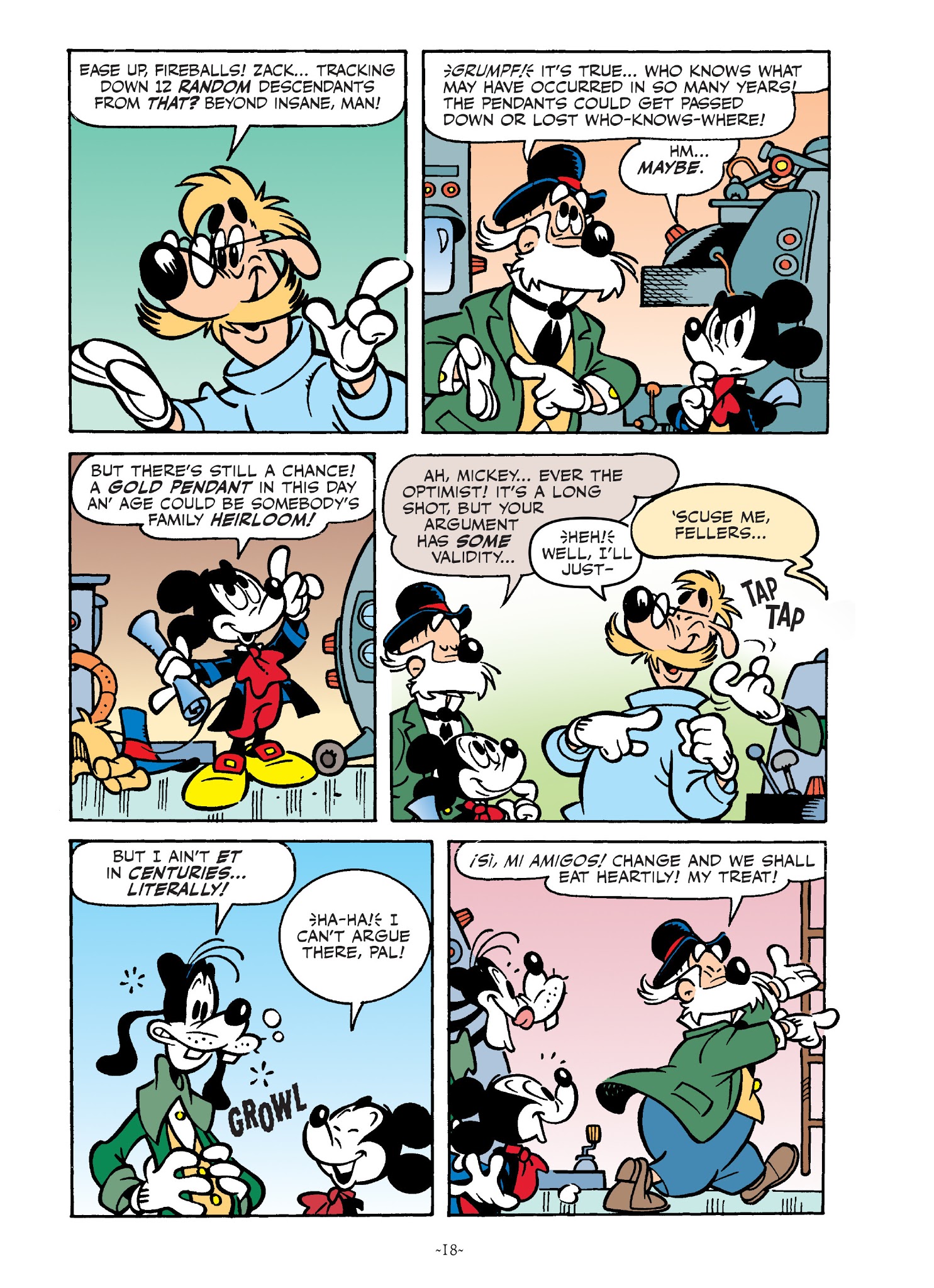 Read online Mickey and Donald: The Search For the Zodiac Stone comic -  Issue # TPB - 17