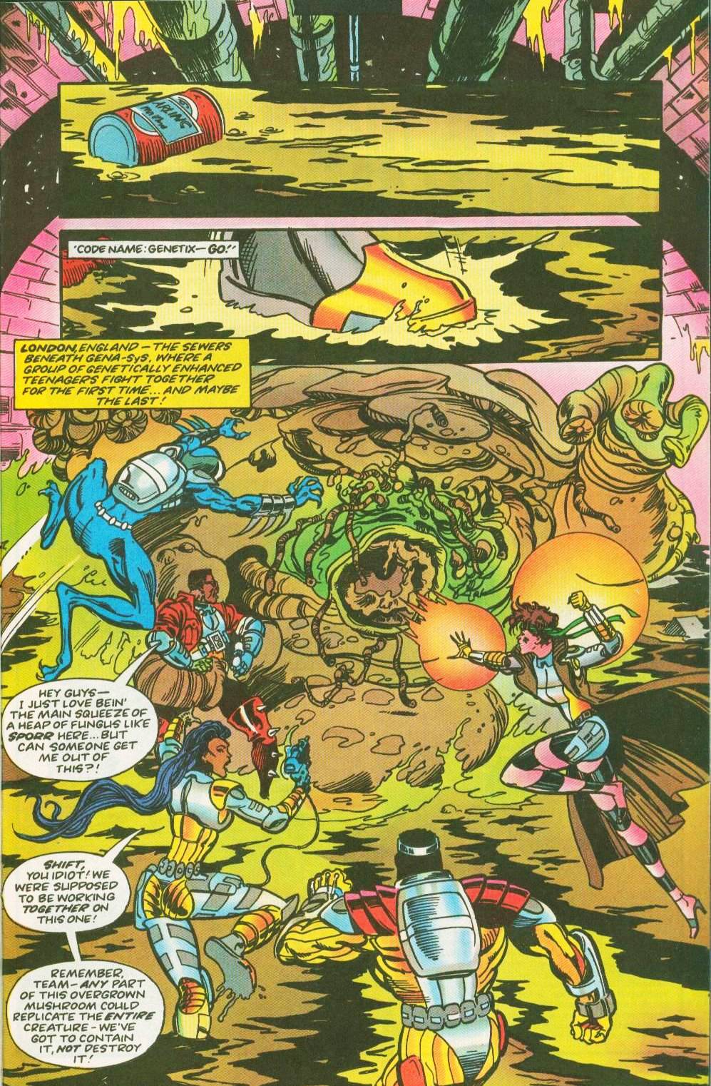 Read online Genetix comic -  Issue #1 - 4