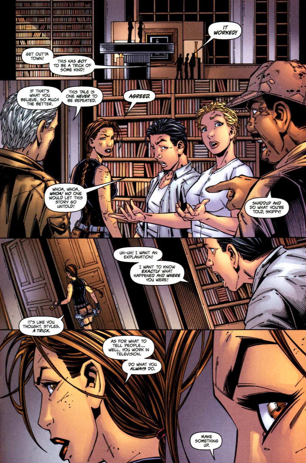 Read online Tomb Raider: The Series comic -  Issue #20 - 22
