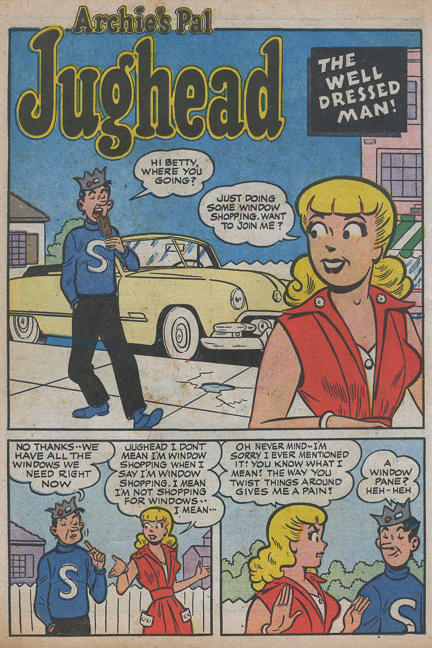 Read online Archie's Pal Jughead comic -  Issue #12 - 10