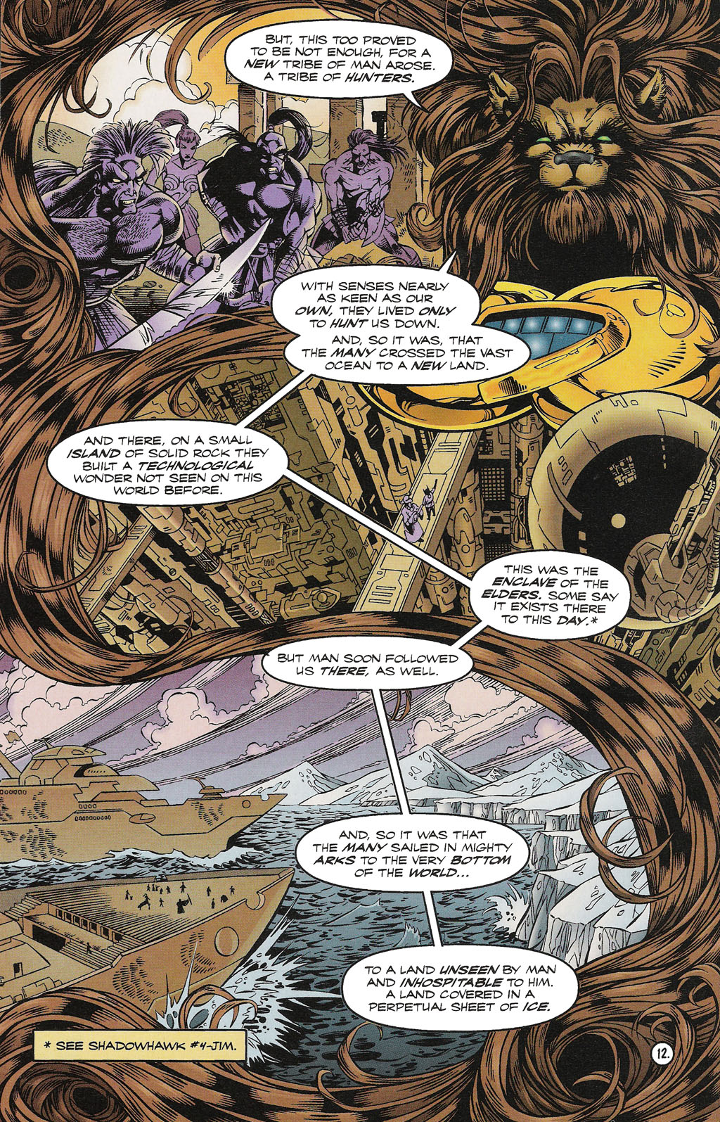 Read online ShadowHawk comic -  Issue #15 - 13