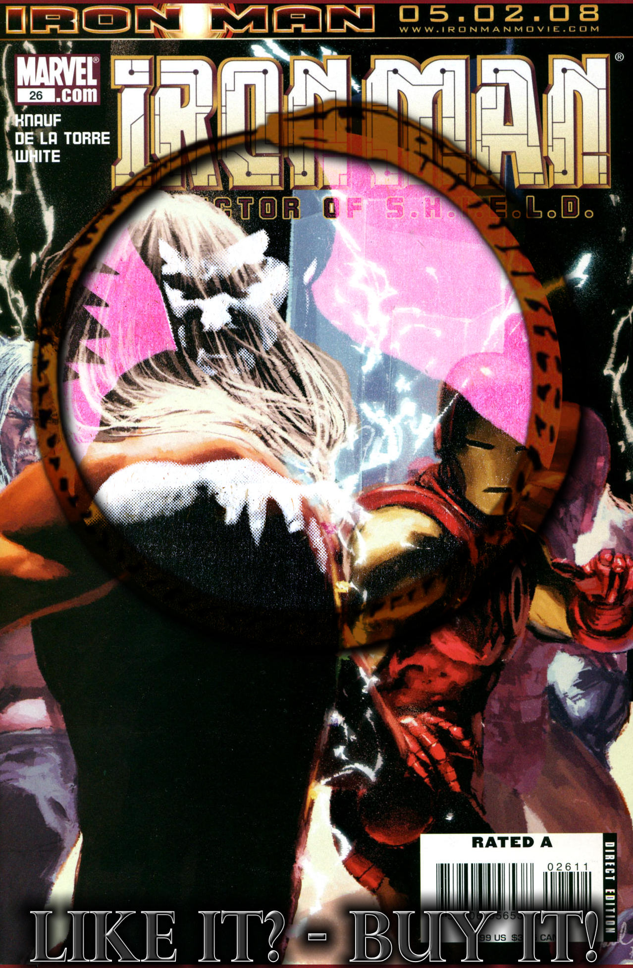 Read online The Invincible Iron Man (2007) comic -  Issue #26 - 24