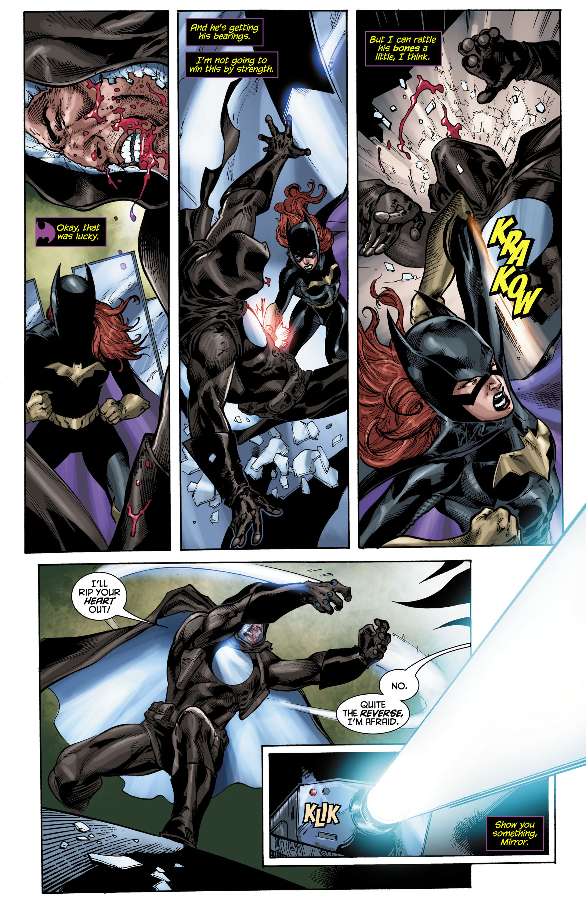 Read online Batgirl (2011) comic -  Issue # _TPB The Darkest Reflection - 87