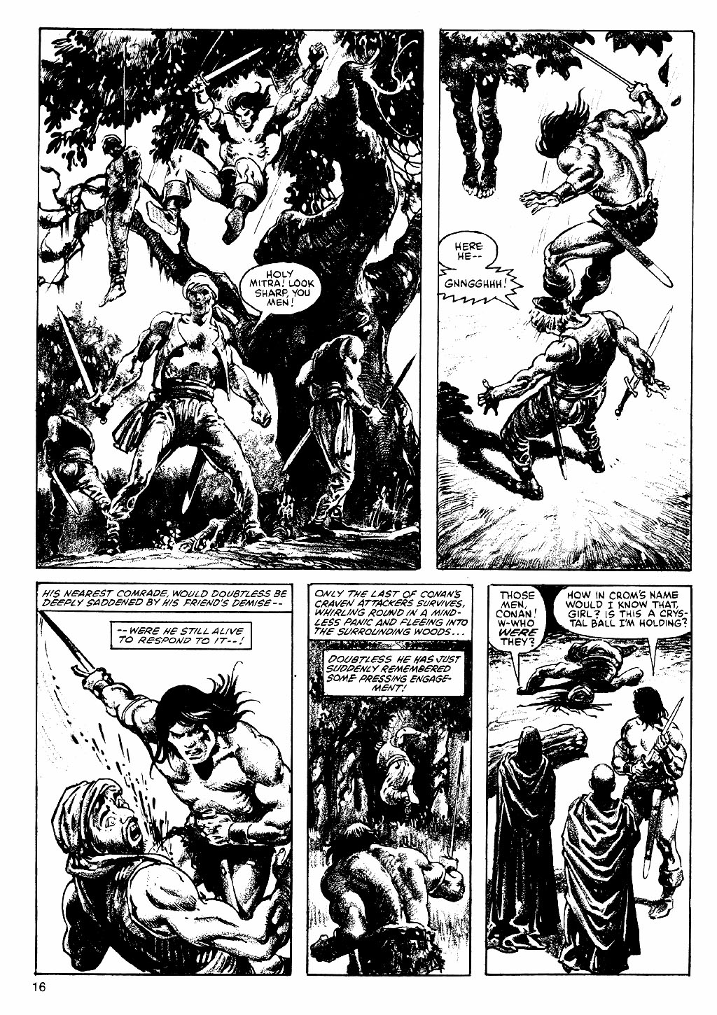 Read online The Savage Sword Of Conan comic -  Issue #83 - 16