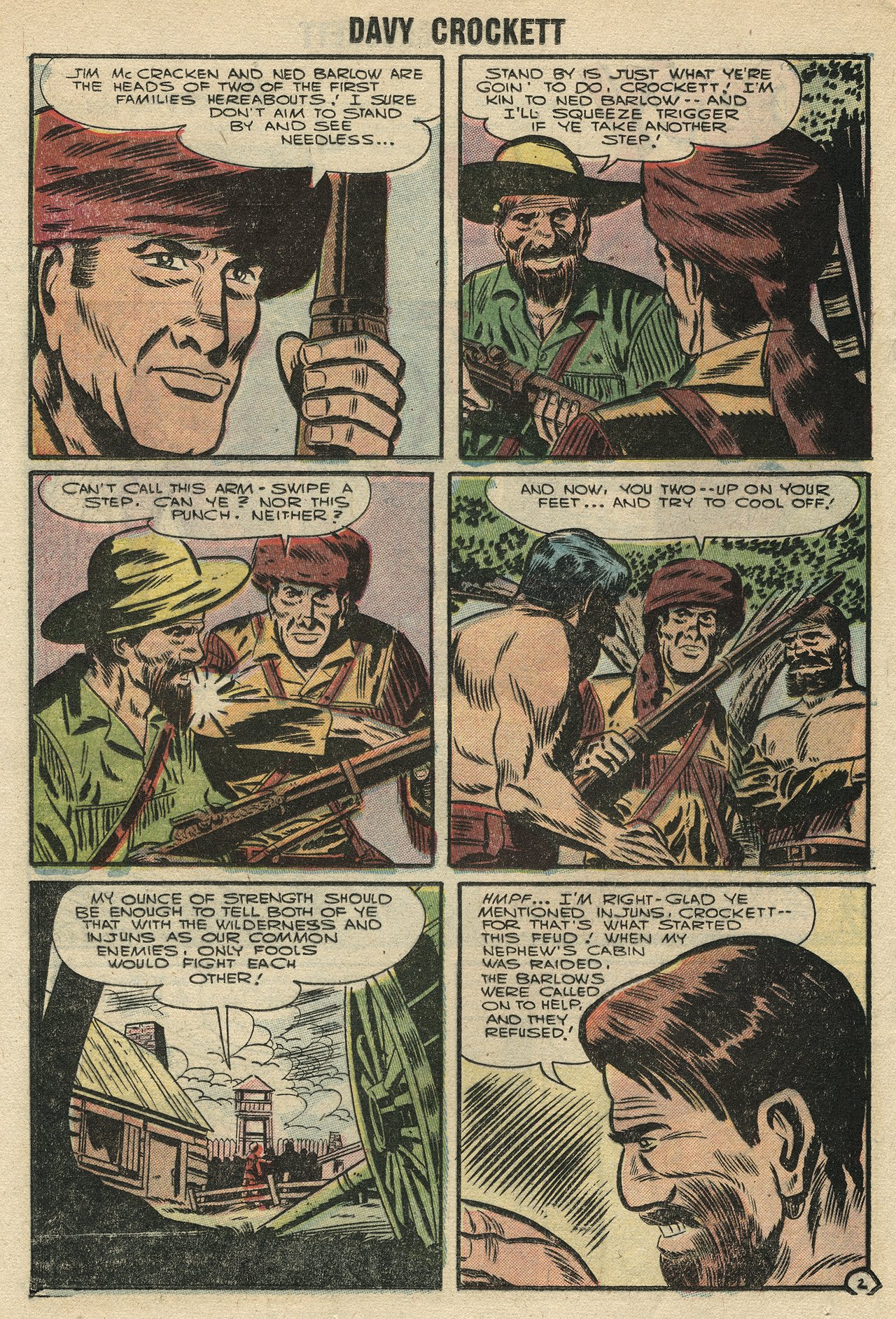 Read online Davy Crockett comic -  Issue #6 - 20