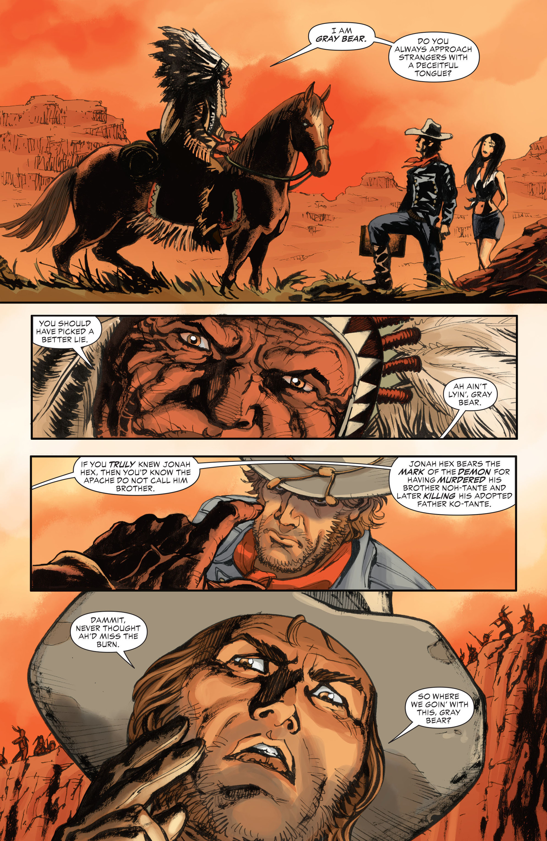 Read online All-Star Western (2011) comic -  Issue #28 - 22
