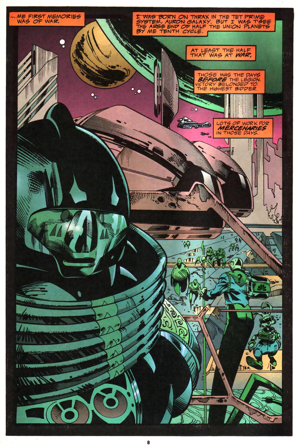 Read online Alien Legion (1987) comic -  Issue #17 - 10