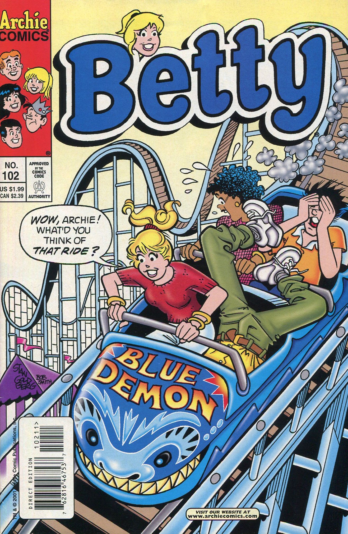 Read online Betty comic -  Issue #102 - 1