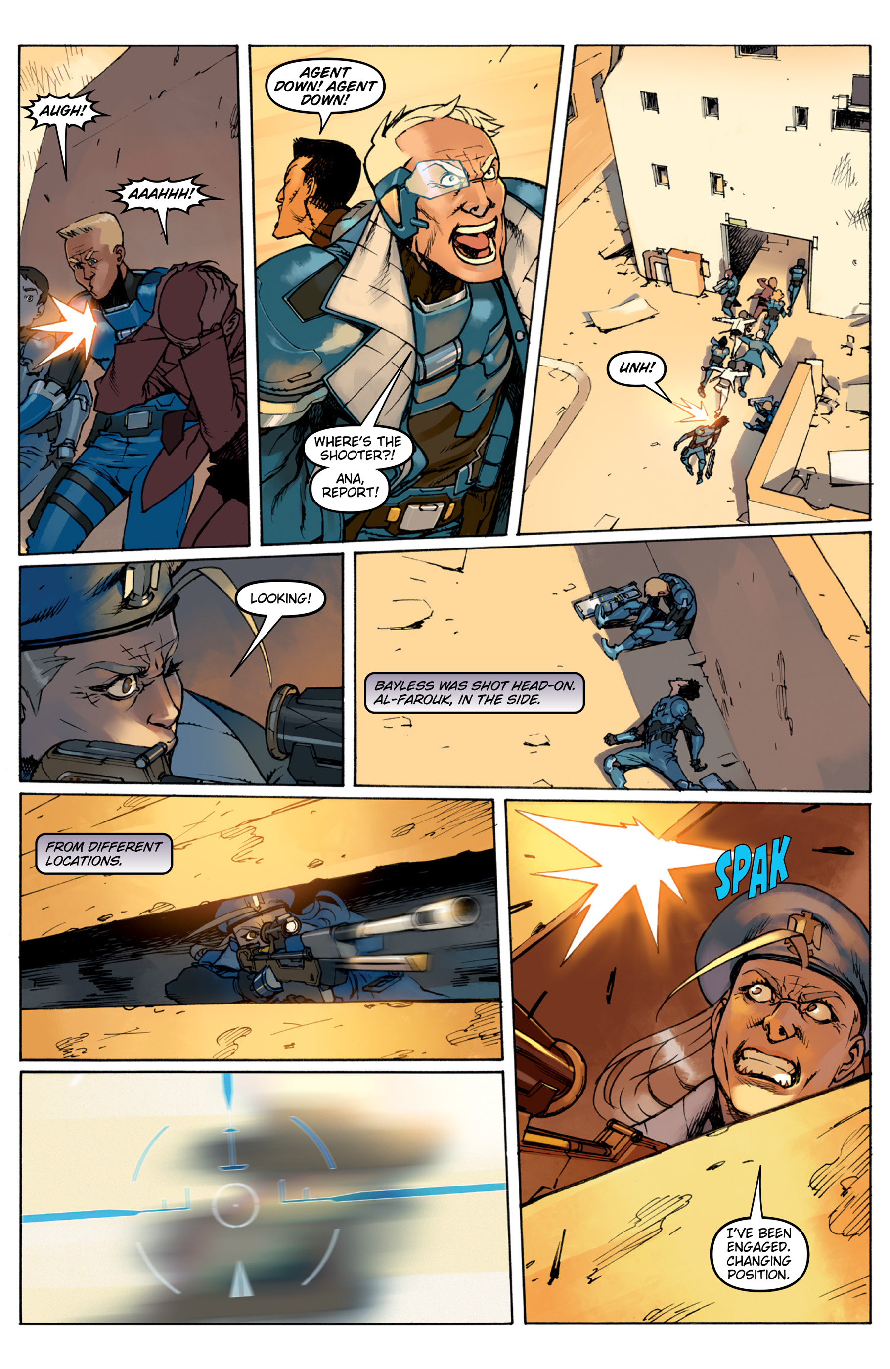 Read online Overwatch comic -  Issue #7 - 6