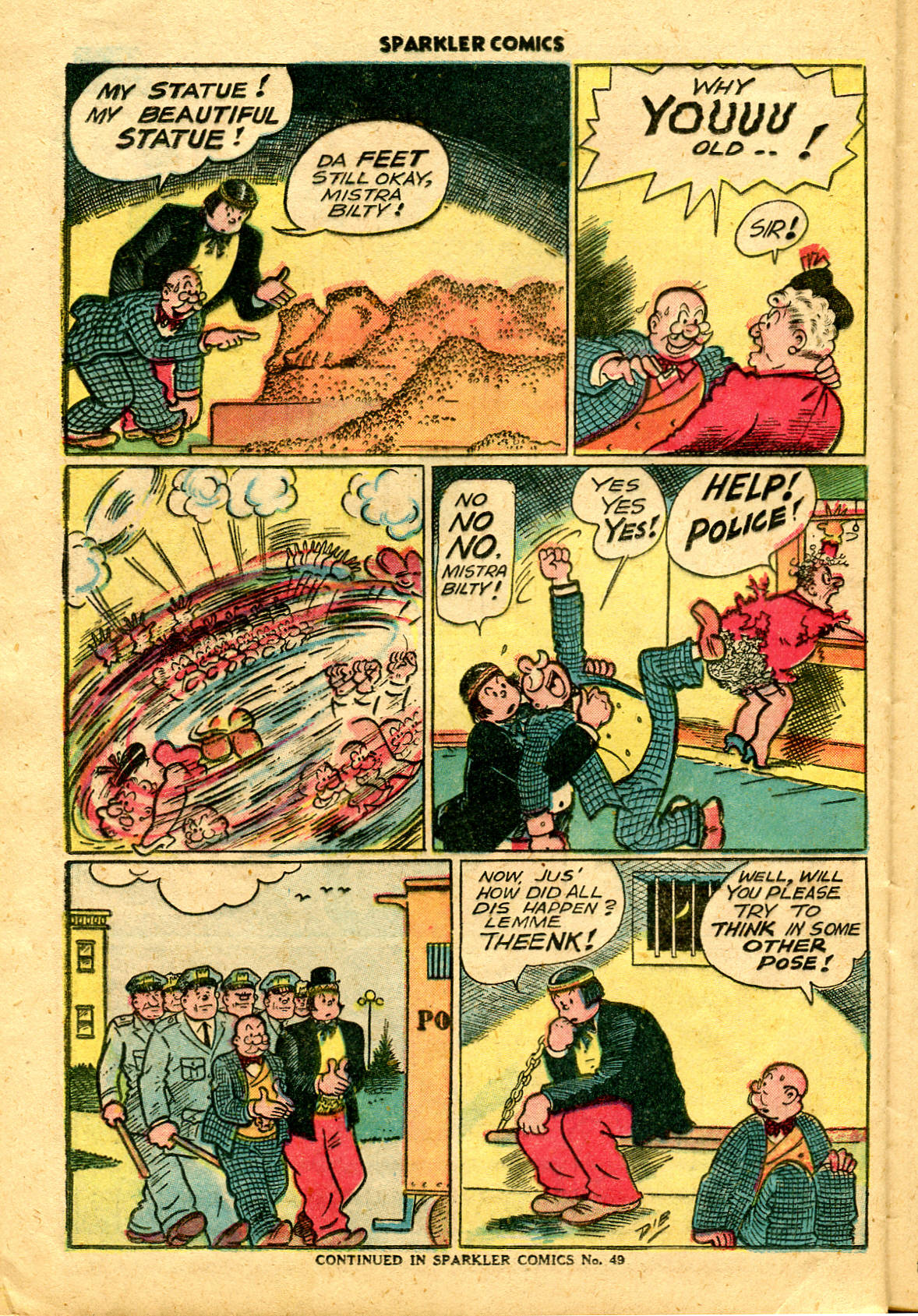 Read online Sparkler Comics comic -  Issue #48 - 24
