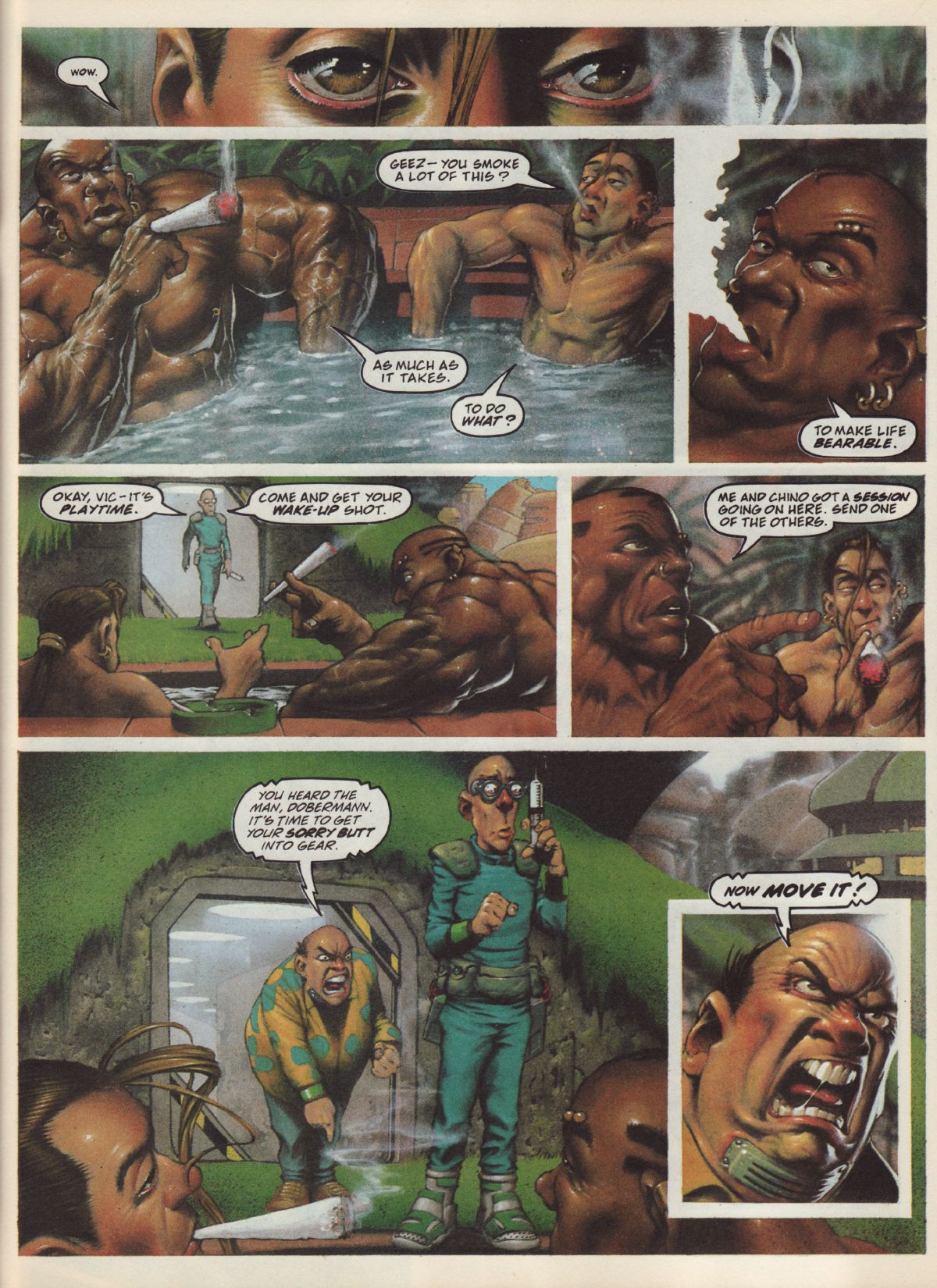 Read online Judge Dredd Megazine (vol. 3) comic -  Issue #21 - 24