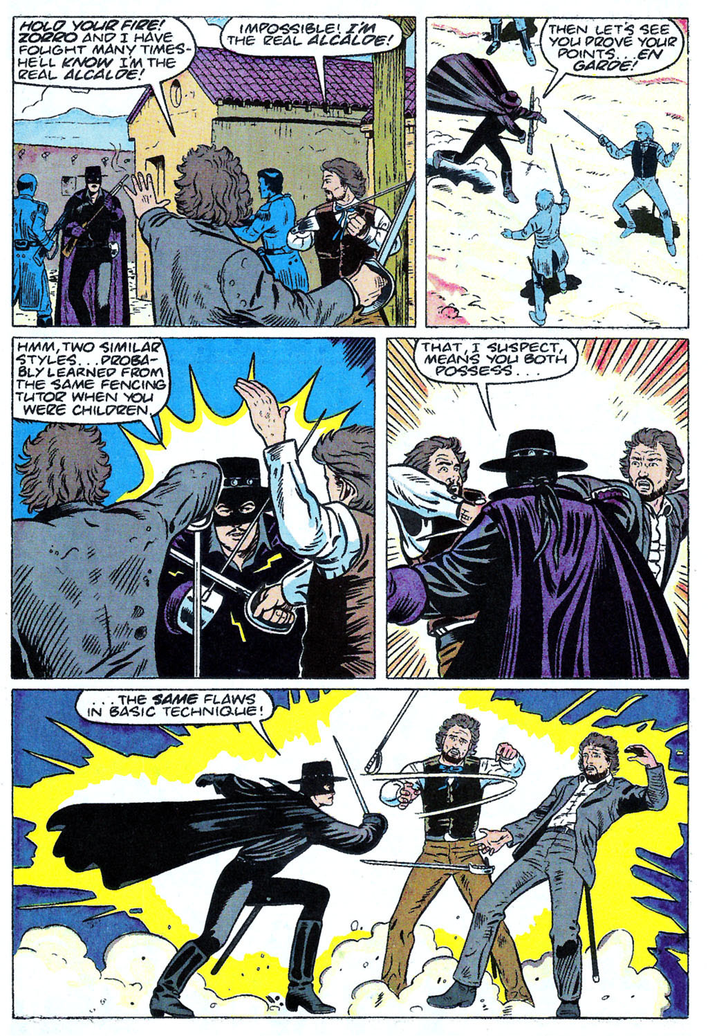 Read online Zorro (1990) comic -  Issue #9 - 18