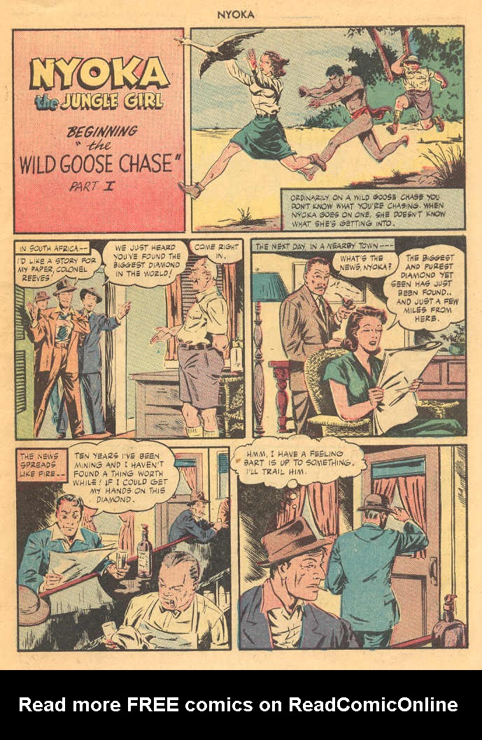 Read online Nyoka the Jungle Girl (1945) comic -  Issue #4 - 3