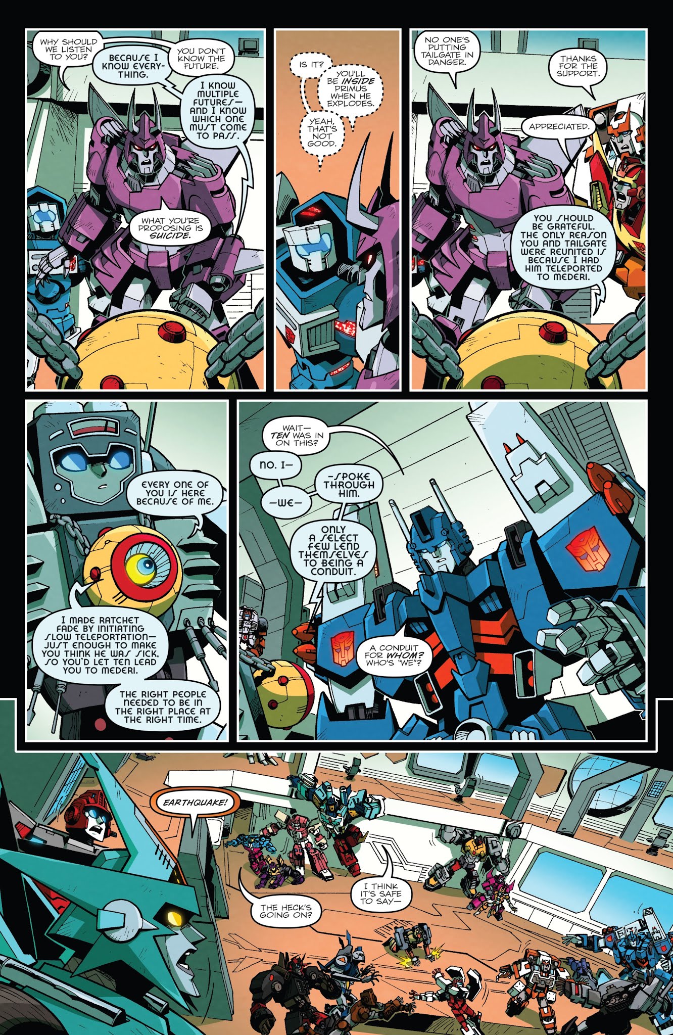 Read online Transformers: Lost Light comic -  Issue #23 - 16