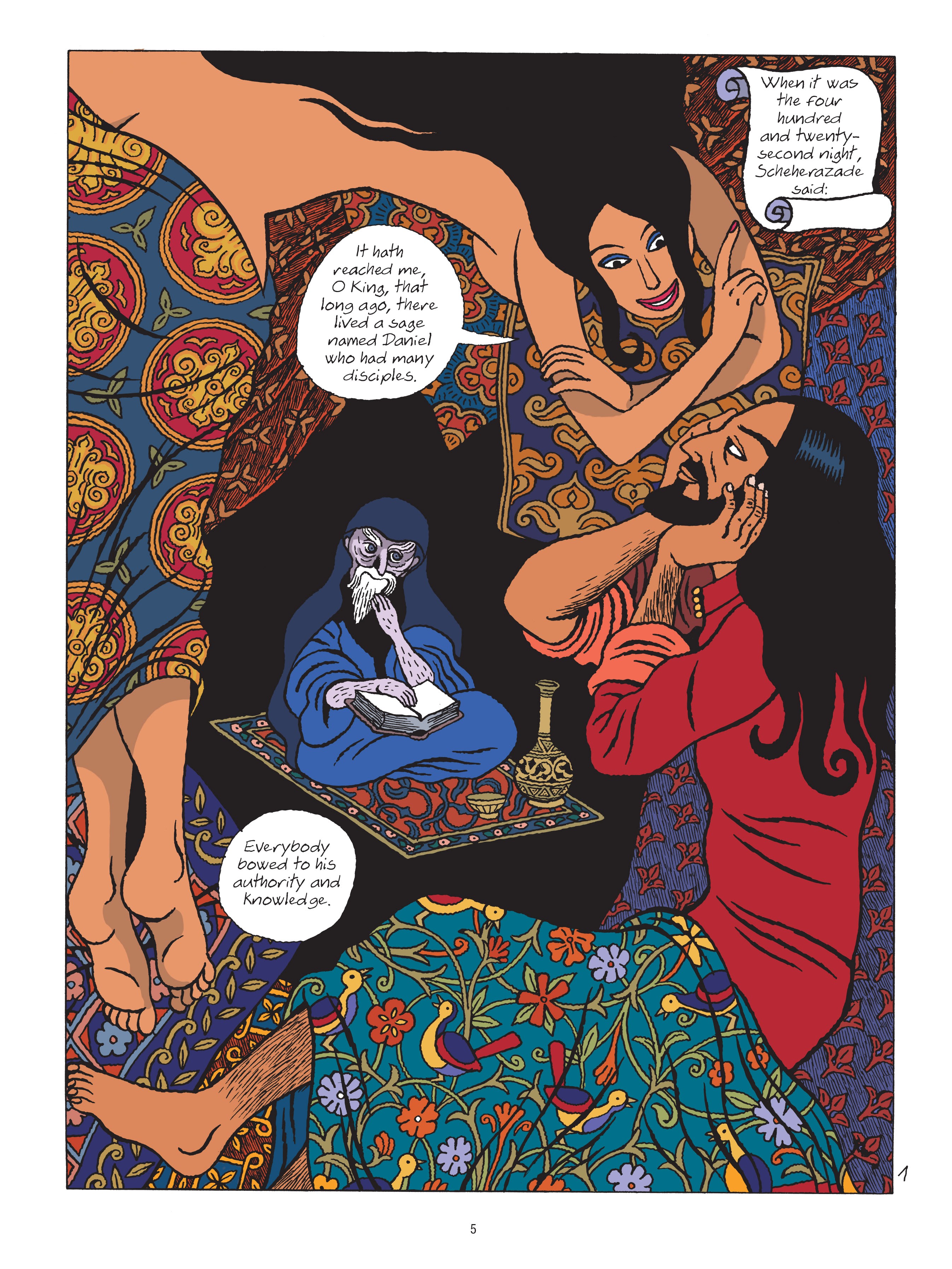 Read online A Tale of a Thousand and One Nights: HASIB & the Queen of Serpents comic -  Issue # TPB - 5