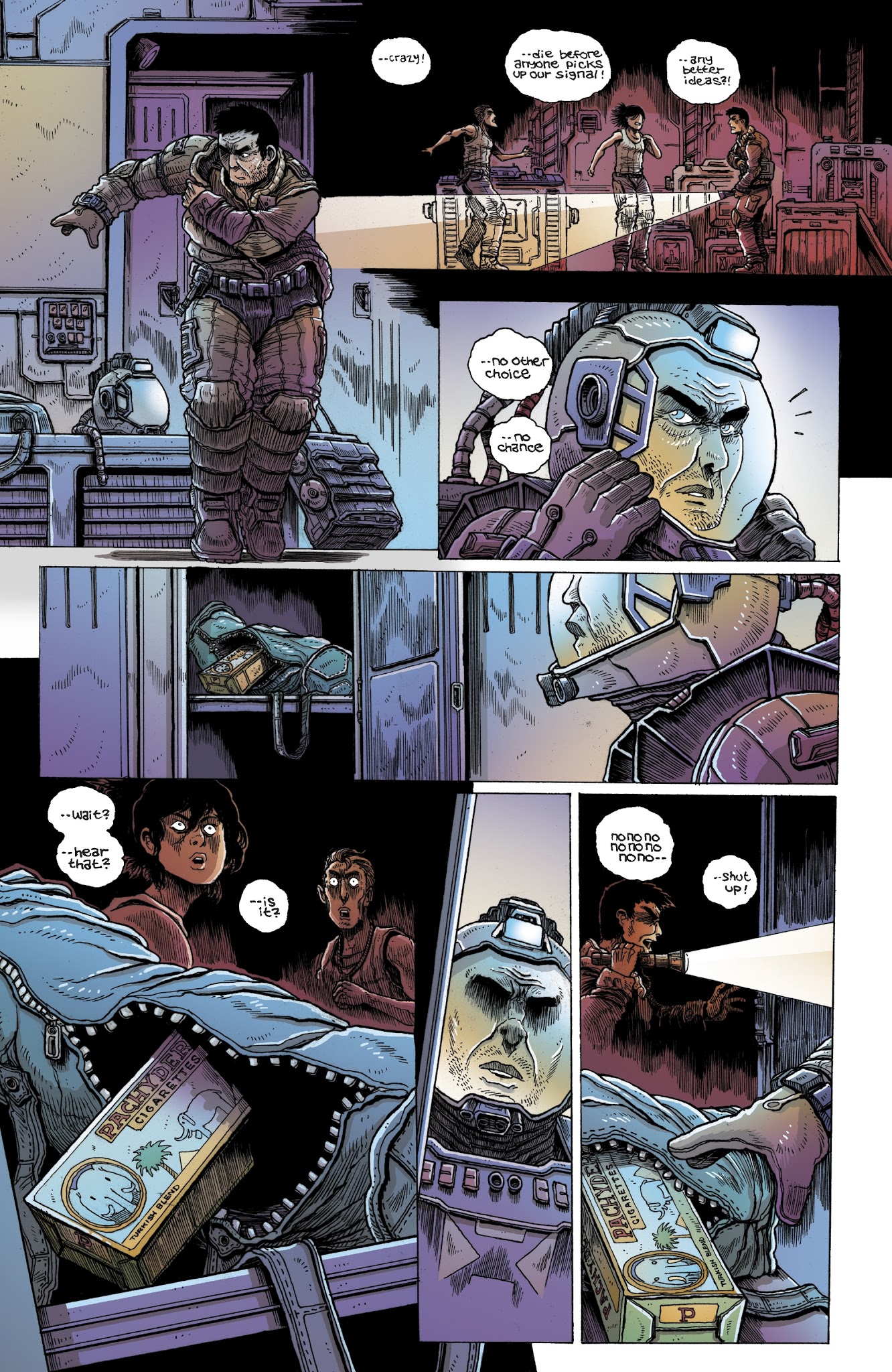 Read online Aliens: Dead Orbit comic -  Issue #4 - 6
