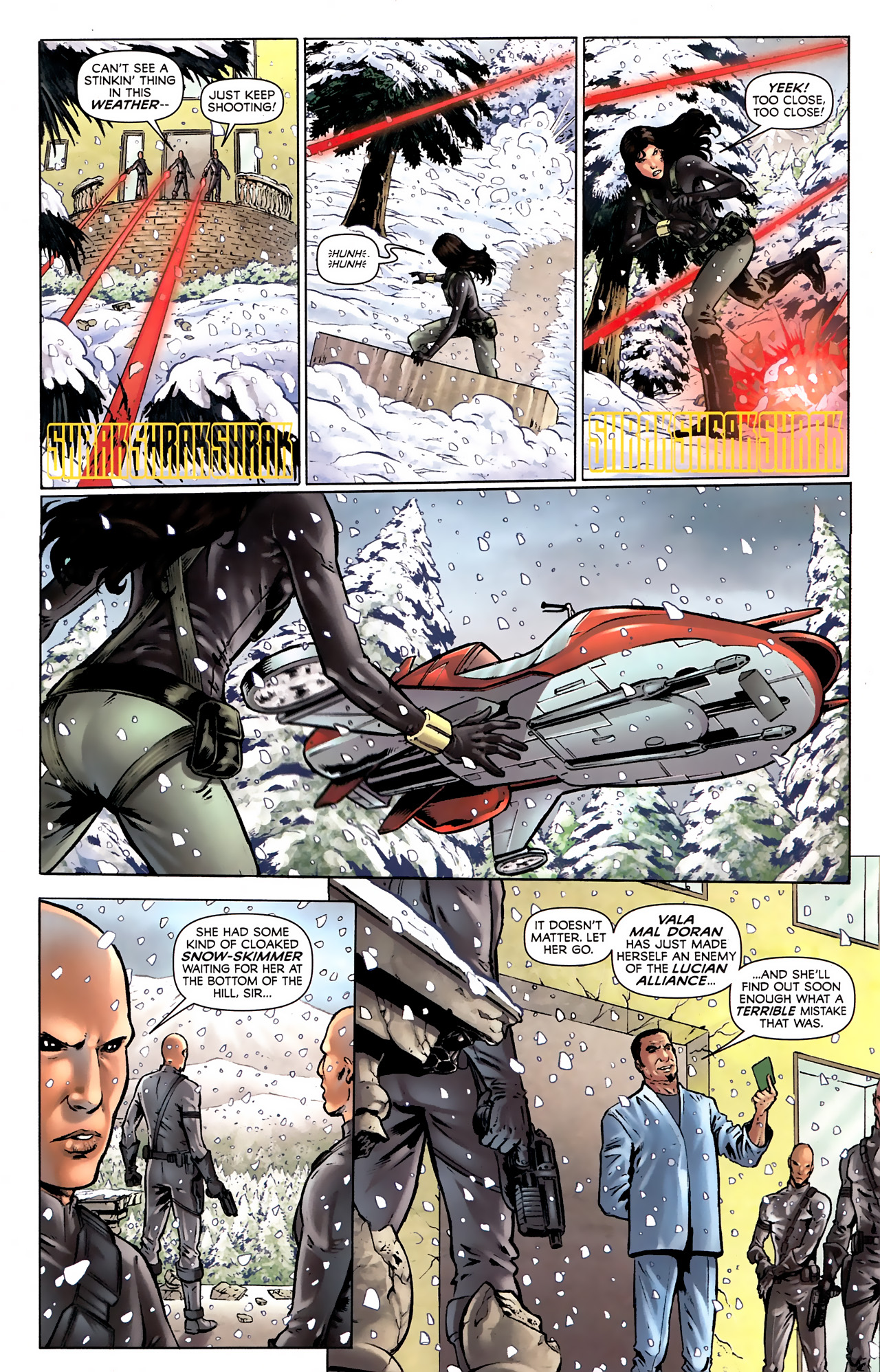 Read online Stargate Vala Mal Doran comic -  Issue #1 - 9