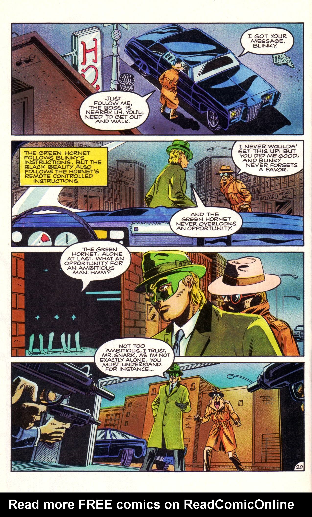 Read online The Green Hornet: Solitary Sentinel comic -  Issue #2 - 22