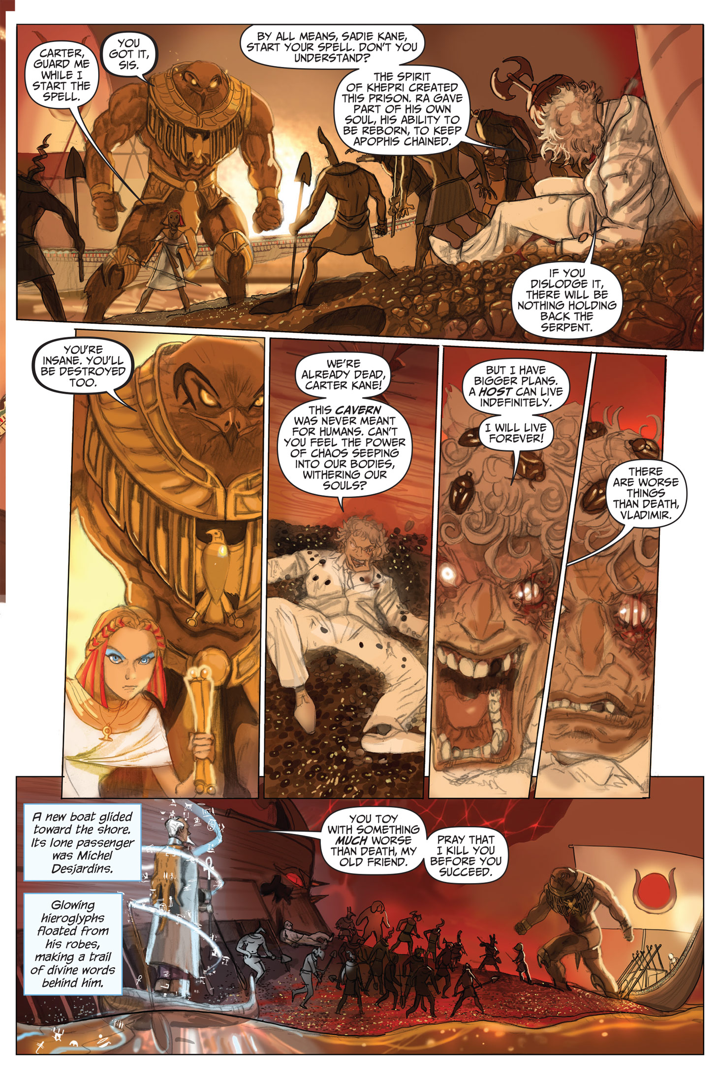 Read online The Kane Chronicles comic -  Issue # TPB 2 - 123