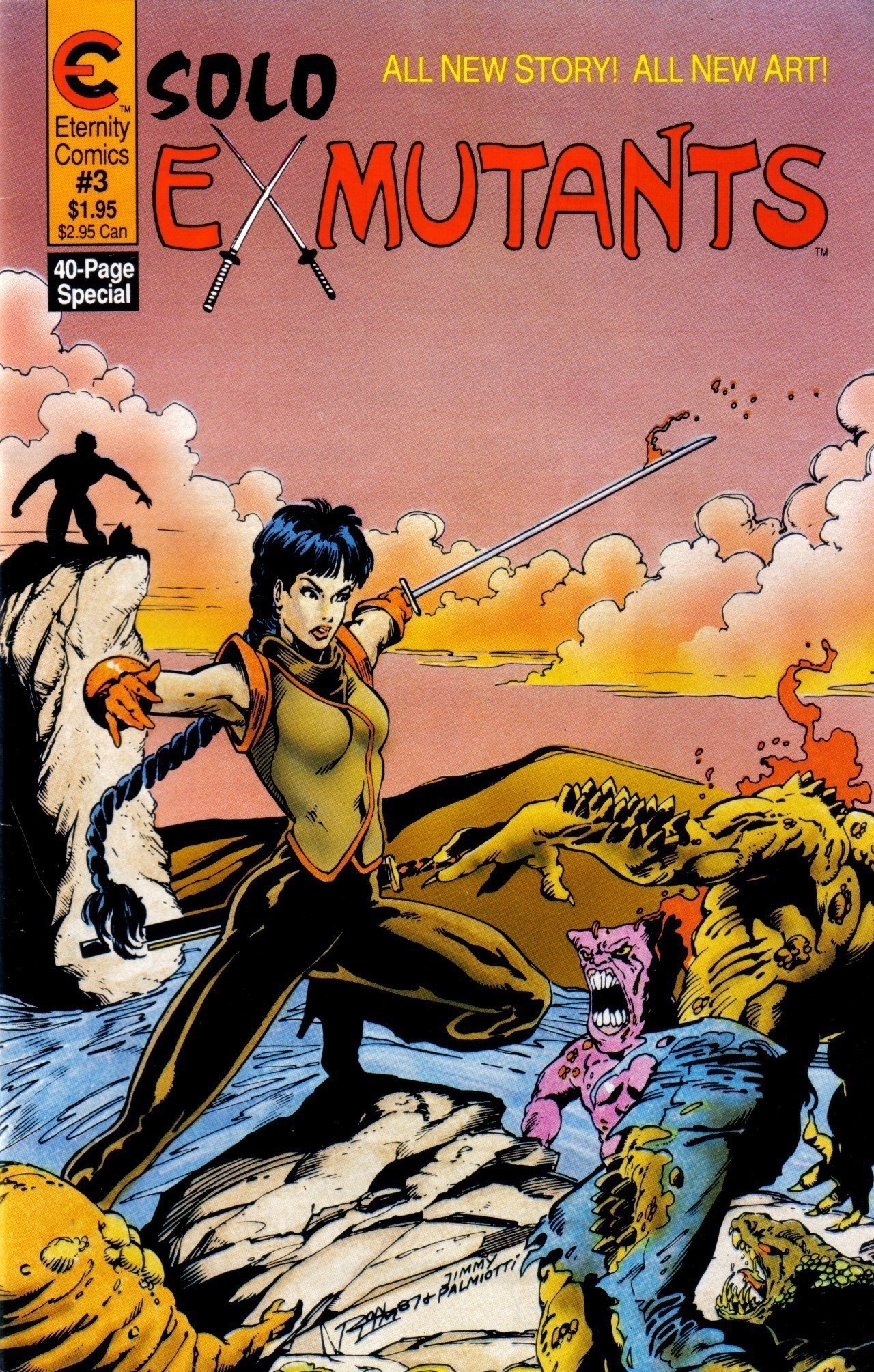 Read online Solo Ex-Mutants comic -  Issue #3 - 1