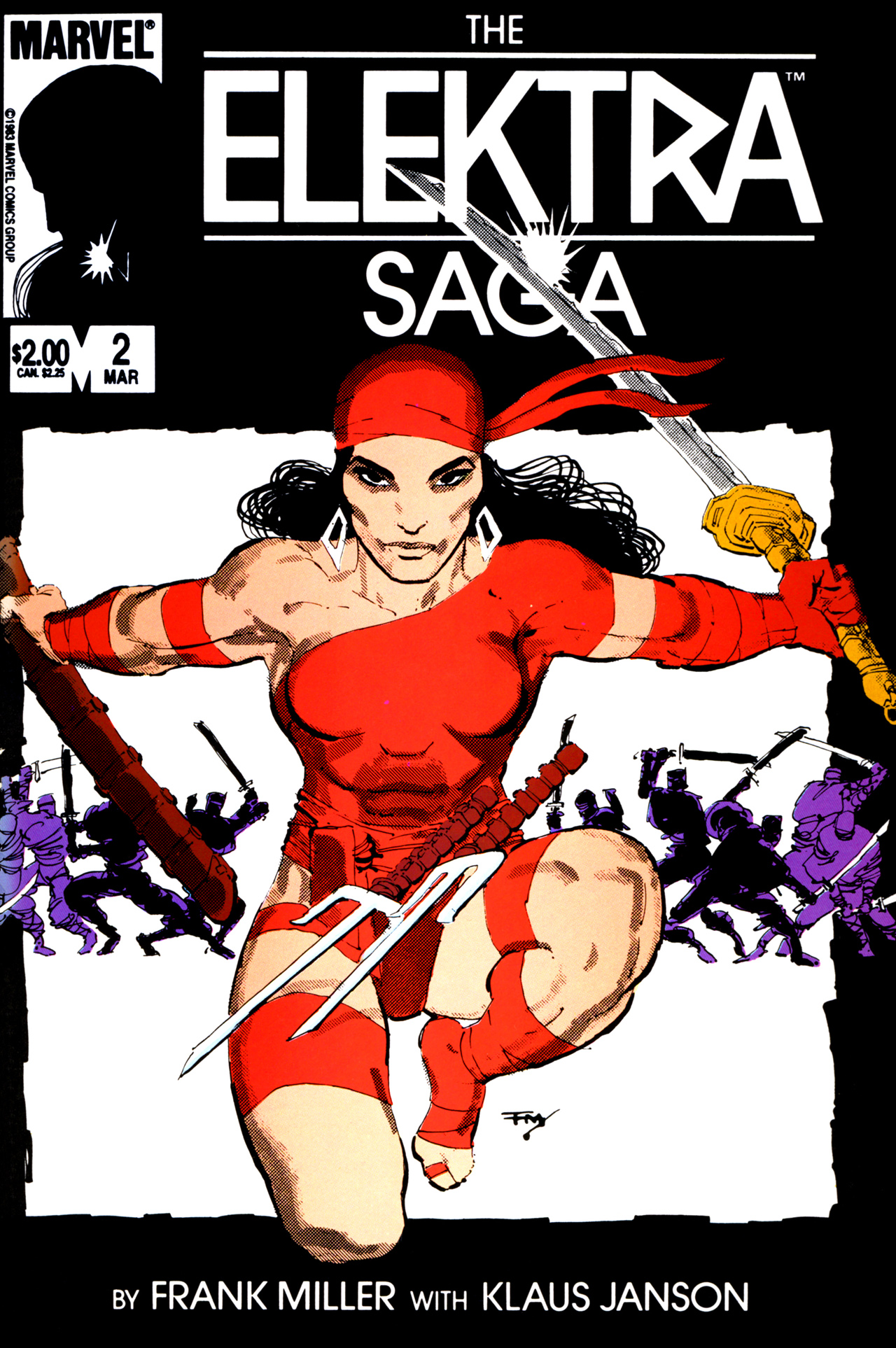 Read online The Elektra Saga comic -  Issue #2 - 2