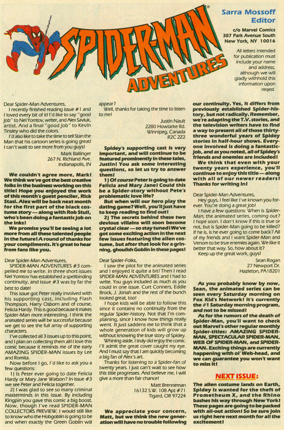 Read online Spider-Man Adventures comic -  Issue #7 - 25