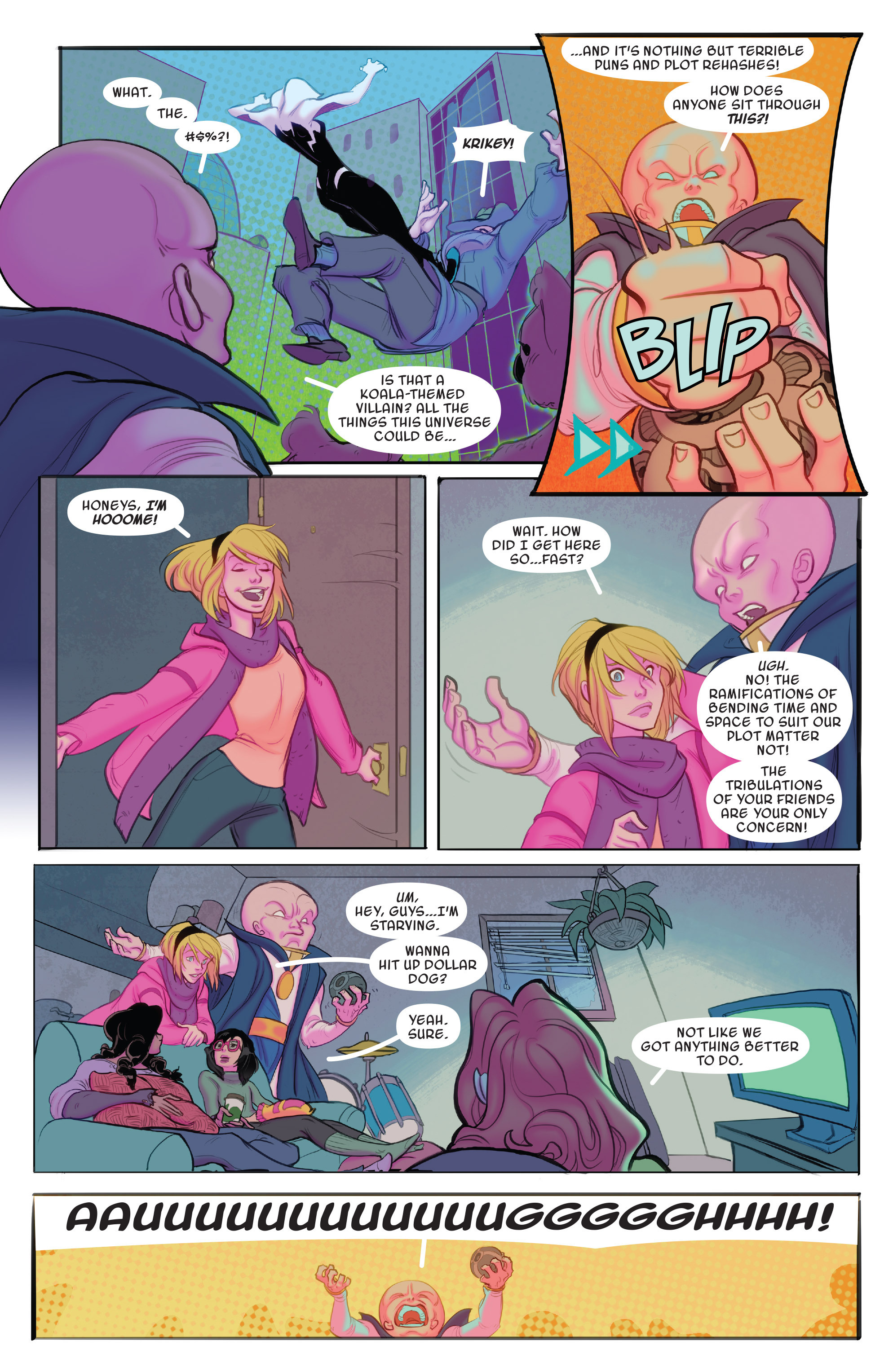 Read online Spider-Gwen [II] comic -  Issue # _Annual 1 - 22